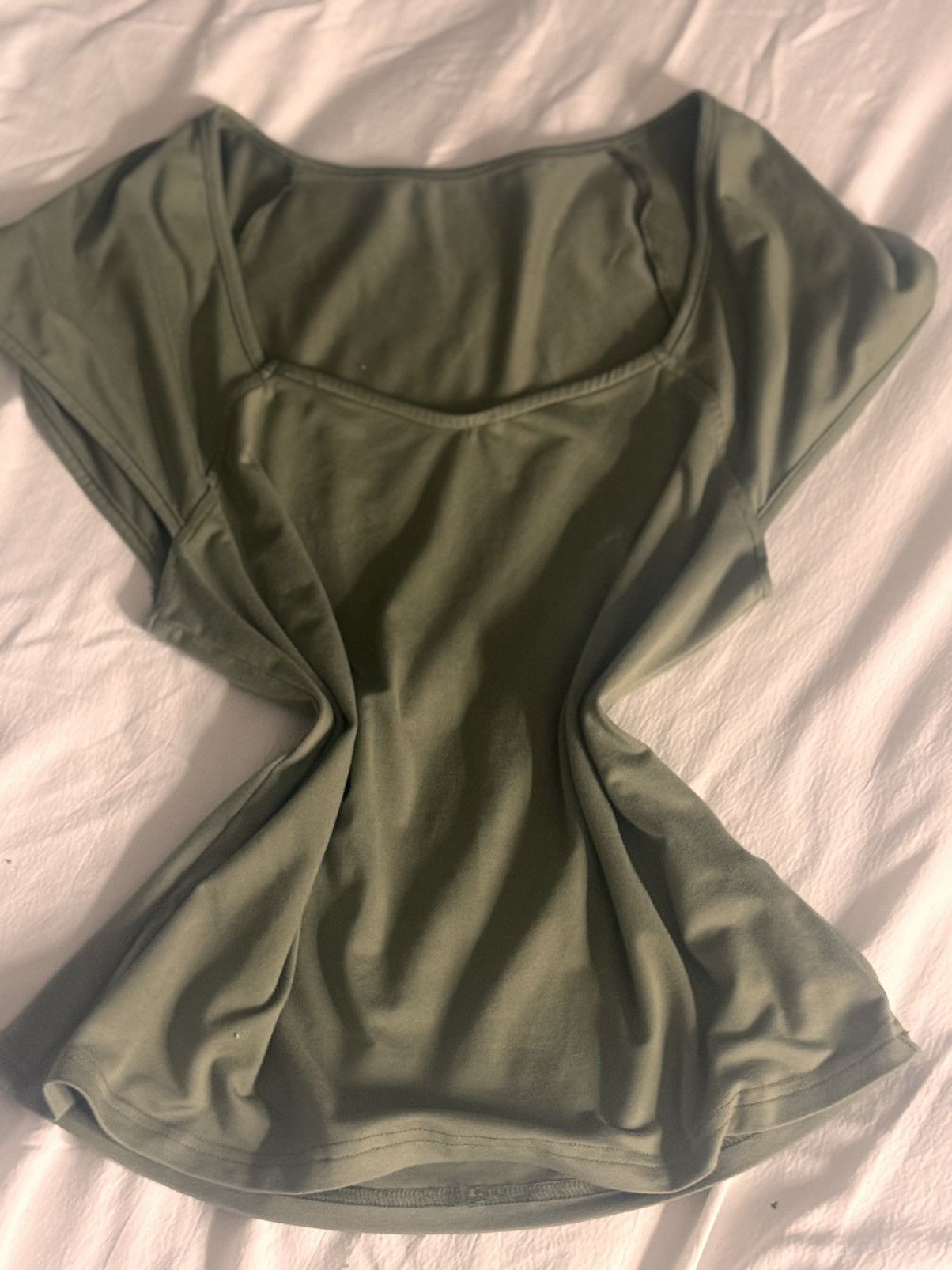 Vintage Y2K green top 💚🍃 Size L / US 10 / IT 46 - 1 Thumbnail