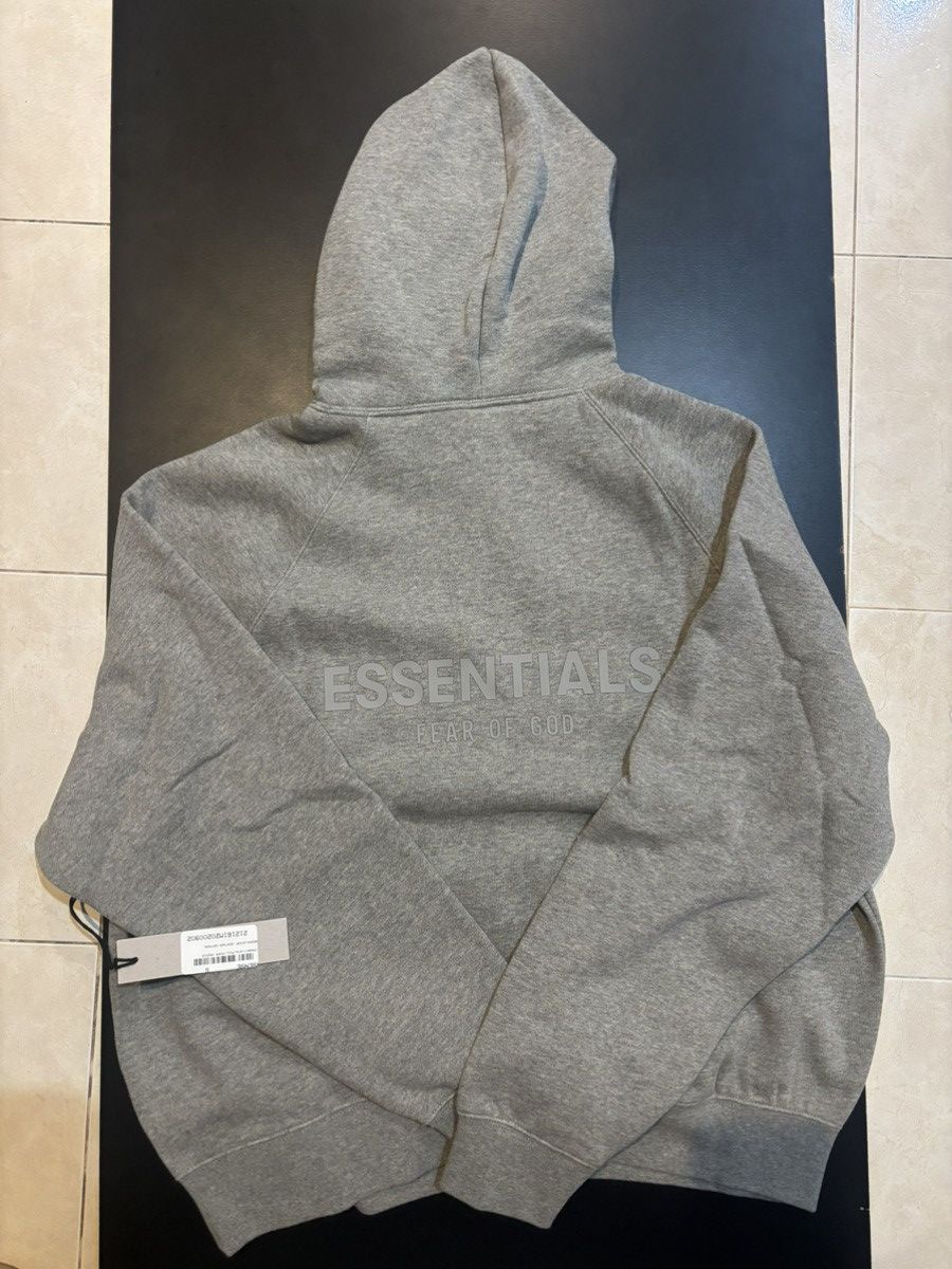 Fear of God Fear Of God Essentials Heather Oatmeal Hoodie - SMALL Size US S / EU 44-46 / 1 - 1 Thumbnail