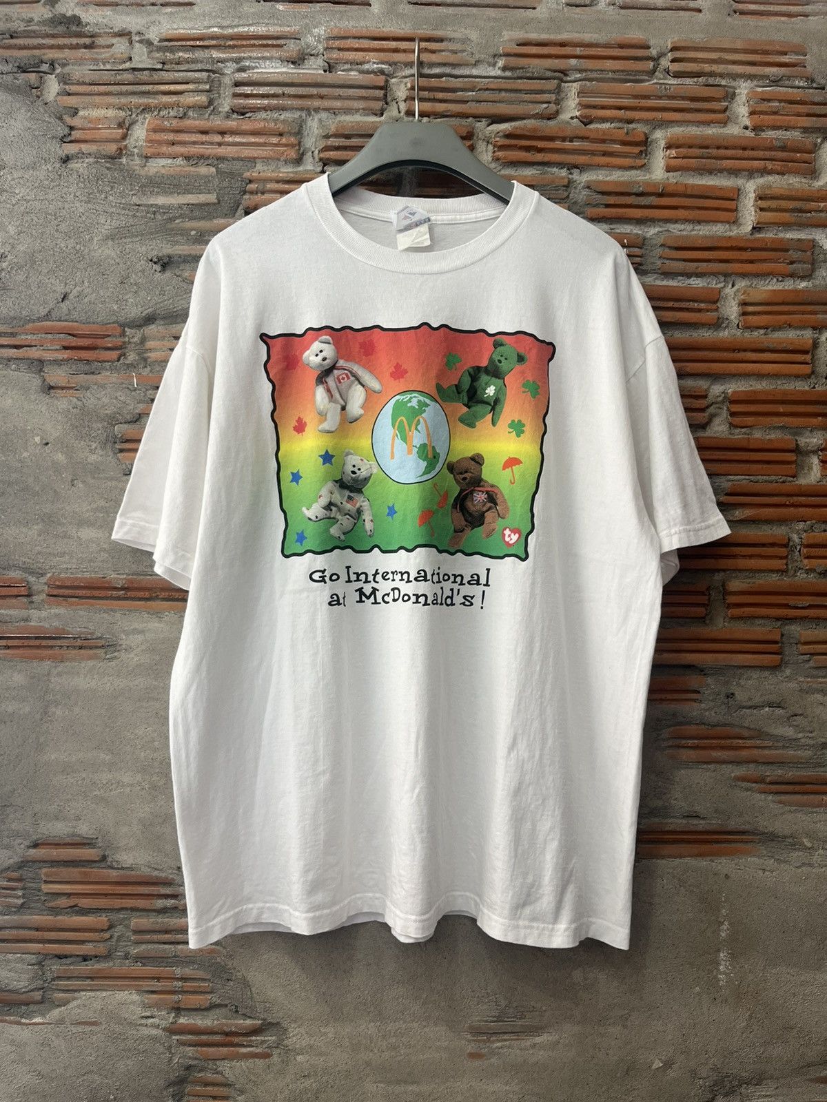 Arts & Science Vintage Mc Donald’s Bear’s Go International 90’s Tshirt Size US XL / EU 56 / 4 - 2 Thumbnail