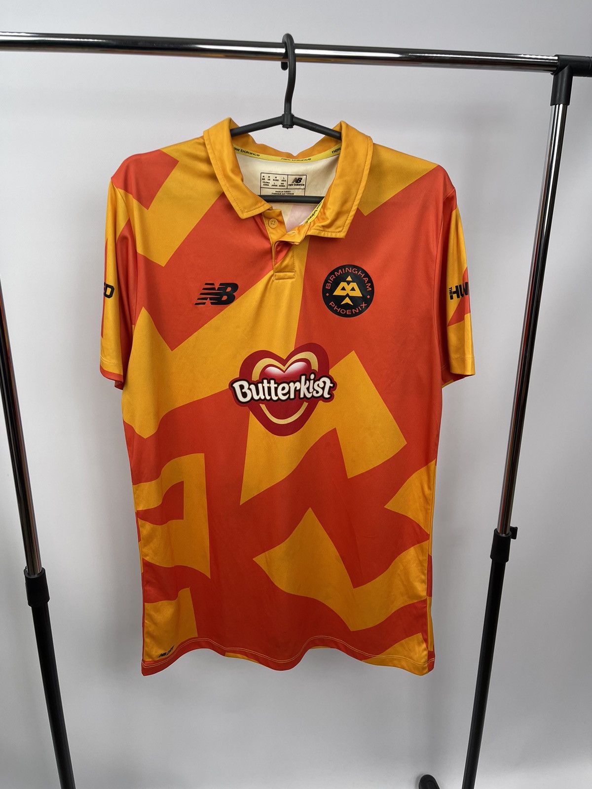 New Balance New Balance Birmingham Phoenix Jersey Size M Butterkist Oran Size US M / EU 48-50 / 2 - 1 Thumbnail