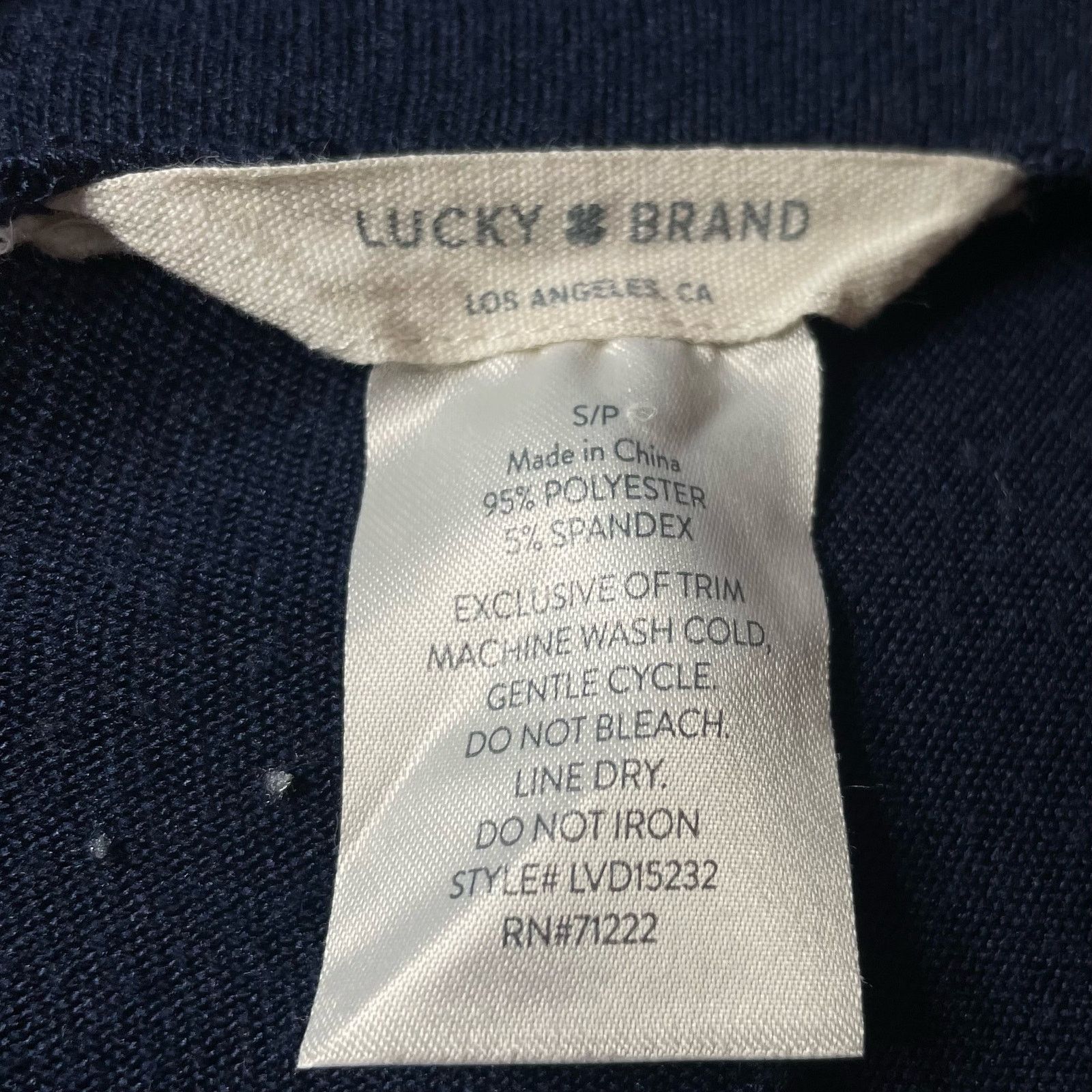 Lucky Brand Lucky Brand Lounge Pants Size 26" / US 2 / IT 38 - 3 Thumbnail