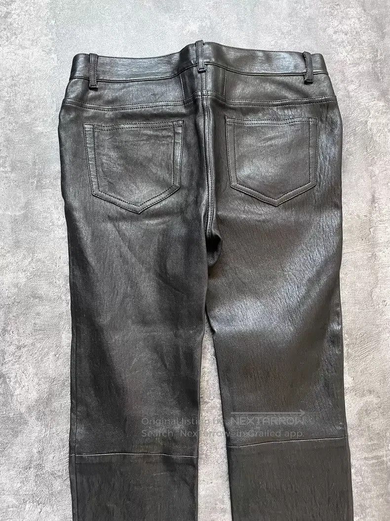 Saint Laurent Paris Saint Laurent Paris size F38 Basic Leather Pants Size US 26 / EU 42 - 7 Thumbnail