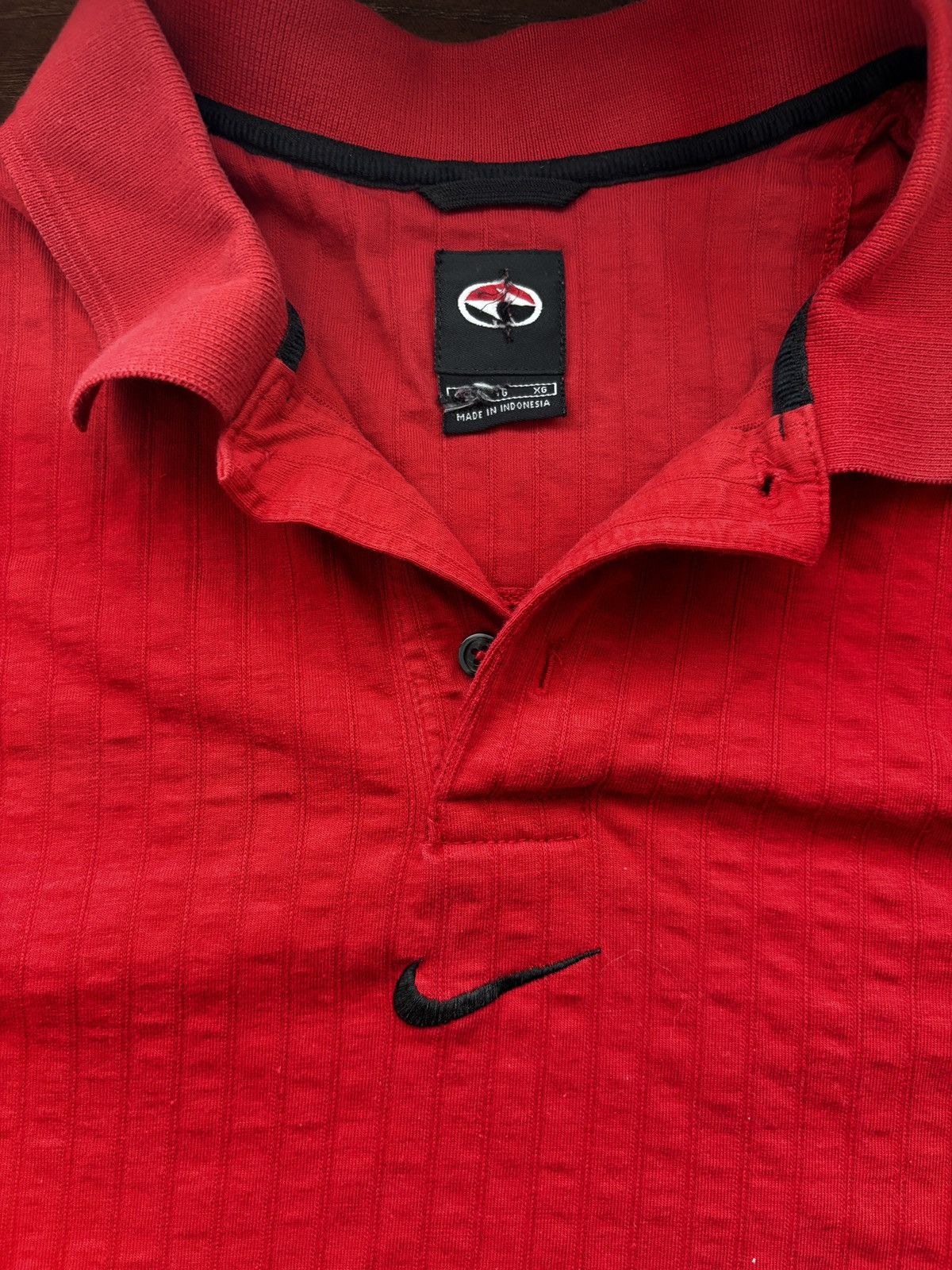 Nike VINTAGE NIKE PINSTRIPE POLO Size US XL / EU 56 / 4 - 2 Thumbnail