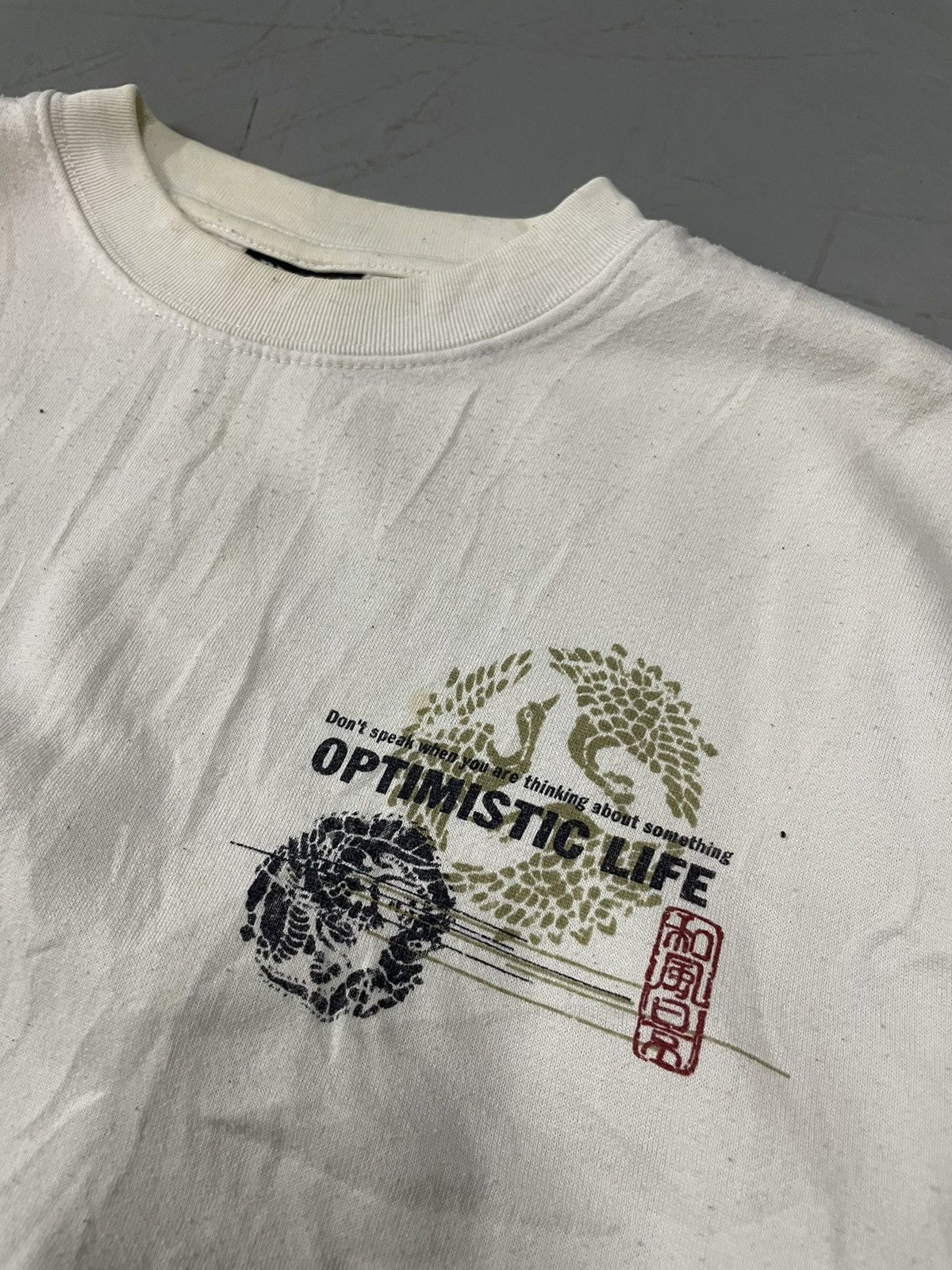 Bullet Noise Bullet Noise Optimise Life Graphic Sweatshirt Size US L / EU 52-54 / 3 - 3 Thumbnail