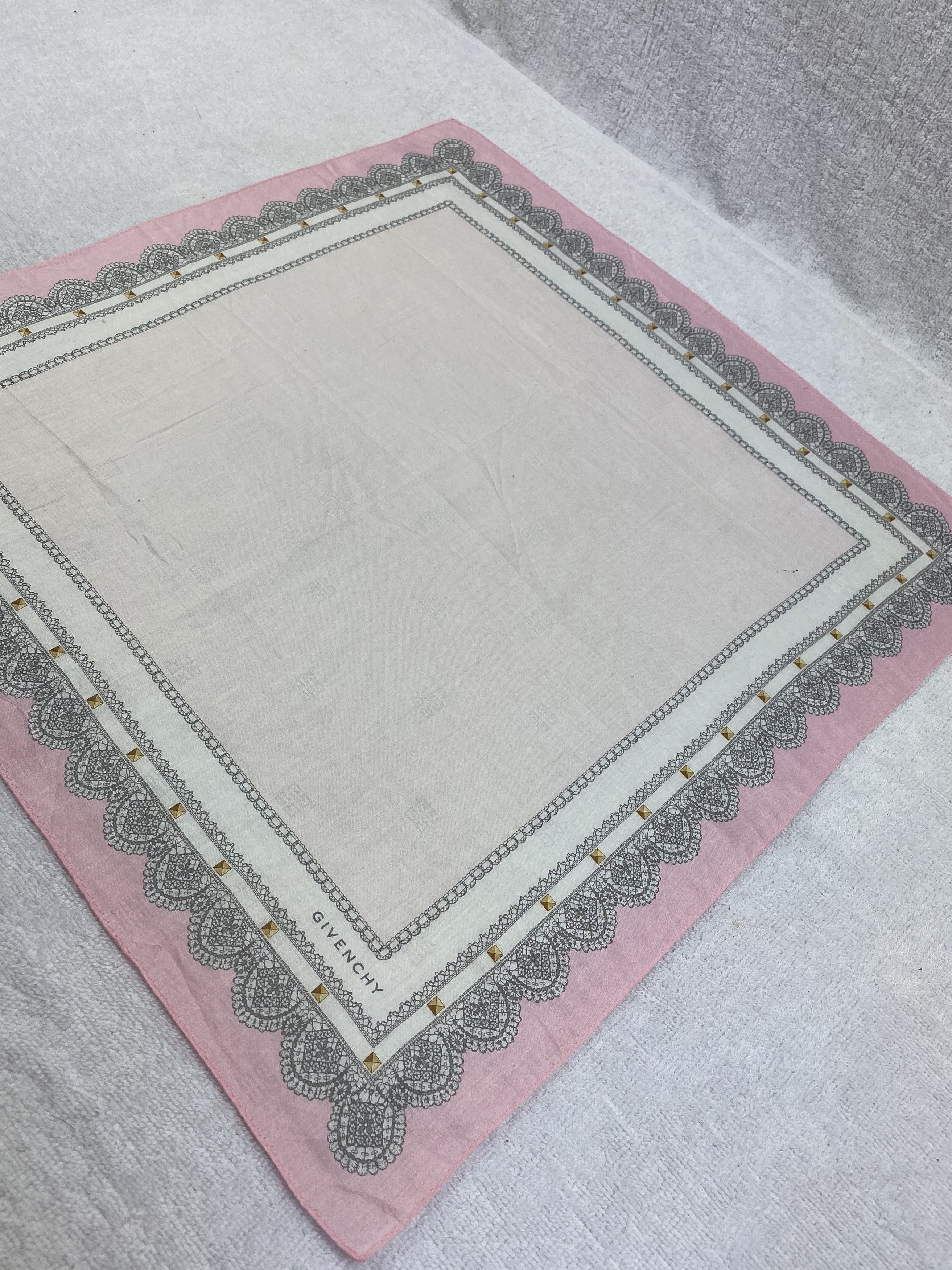 Vintage Givenchy Handkerchief / Bandana / Neckerchief Size ONE SIZE - 4 Thumbnail