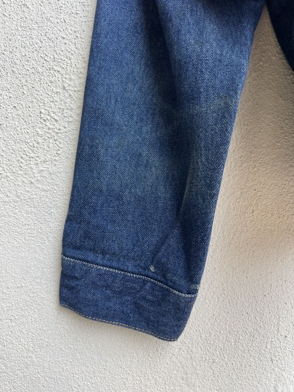 Vintage VTG 90s Wrangler Blue Bell X Godzilla G-Force Denim Jacket Size US L / EU 52-54 / 3 - 12 Thumbnail