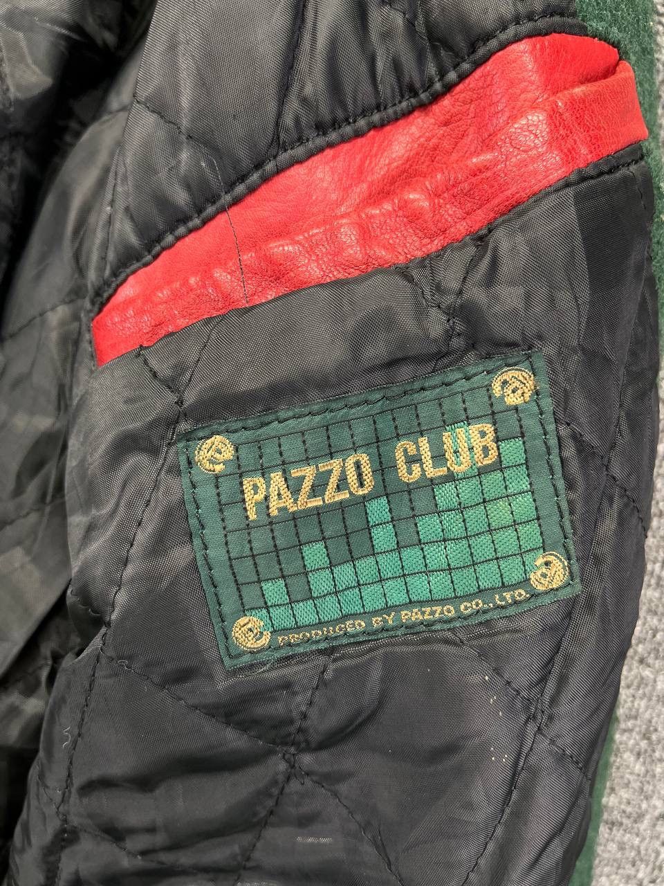 Japanese Brand Vintage Pazzo Club 1986 Rare Wool Varsity Jacket Size US M / EU 48-50 / 2 - 8 Thumbnail
