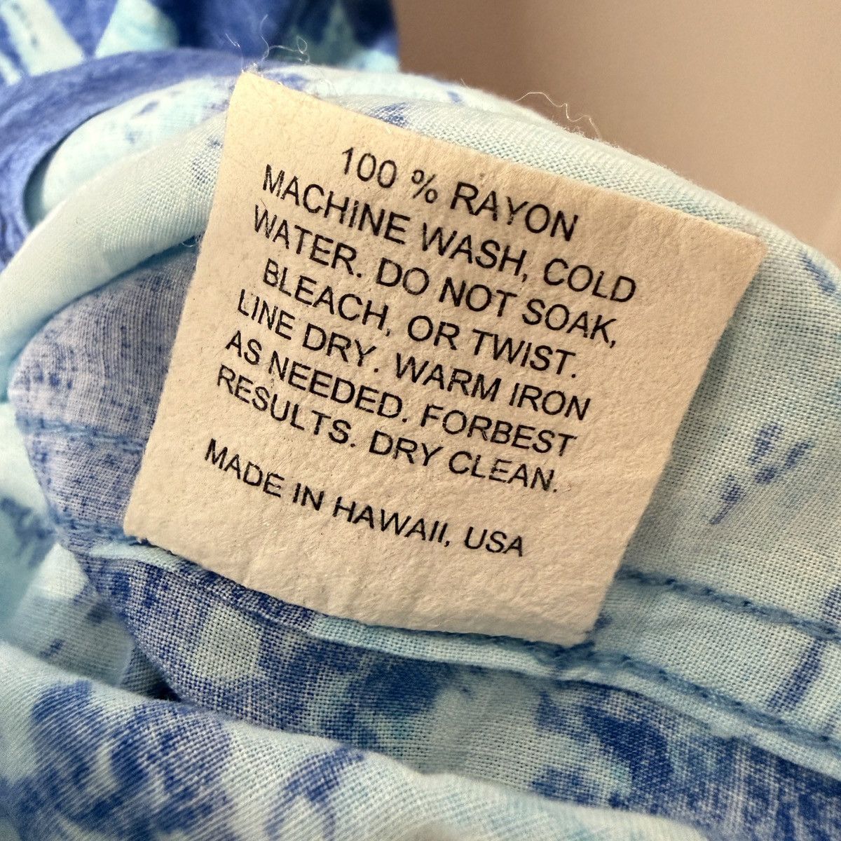Jams World Vintage Jams World Hawaiian Aloha Blue Shirt Size Small Size US S / EU 44-46 / 1 - 5 Thumbnail