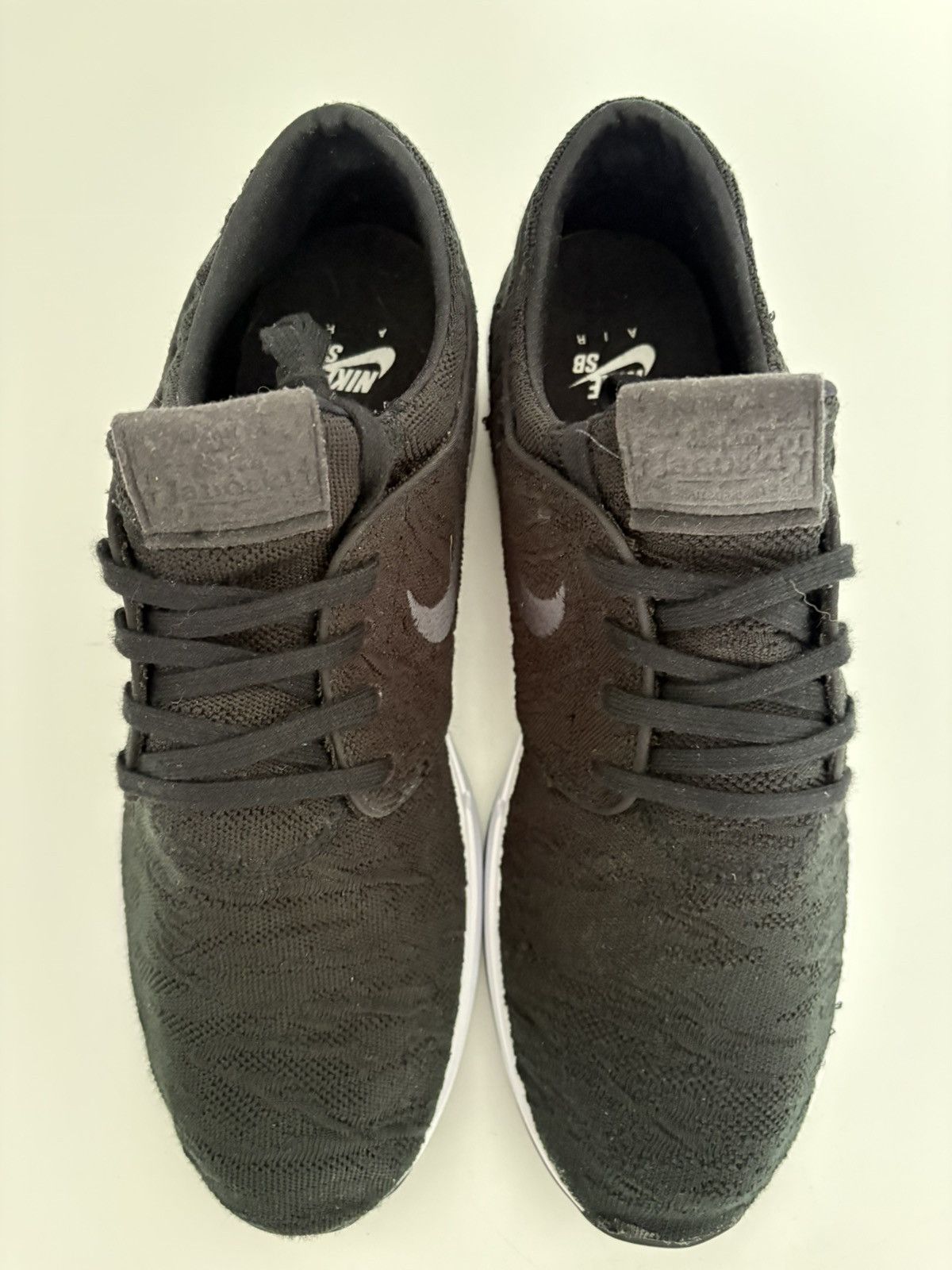 Nike Nike SB Stefan Janoski Max Black White Size US 11.5 / EU 44-45 - 6 Thumbnail
