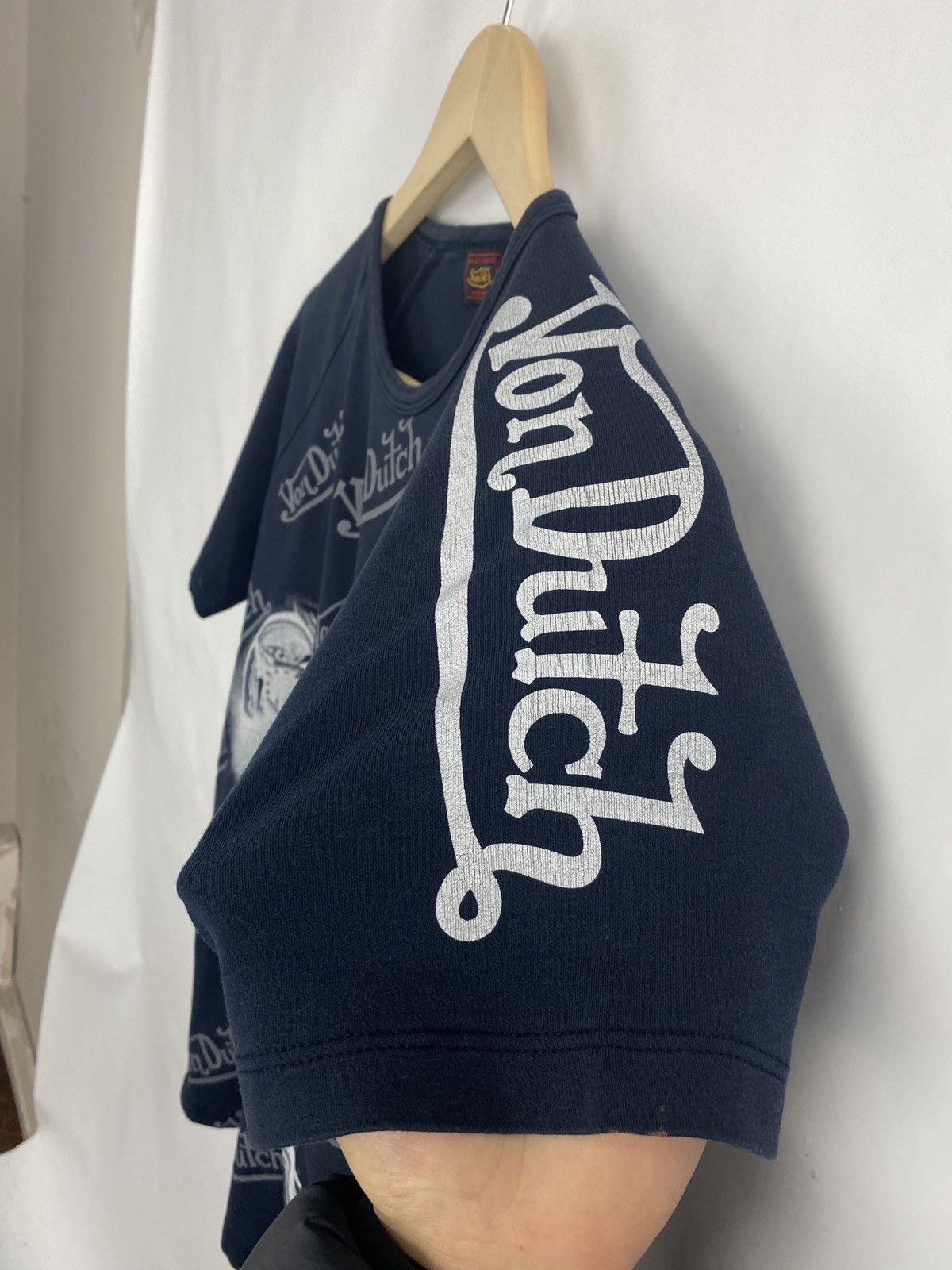 Von Dutch 🇺🇸 Vintage 90s Von Dutch Motorcycle Choppers T-Shirt Rare Size US M / EU 48-50 / 2 - 7 Thumbnail