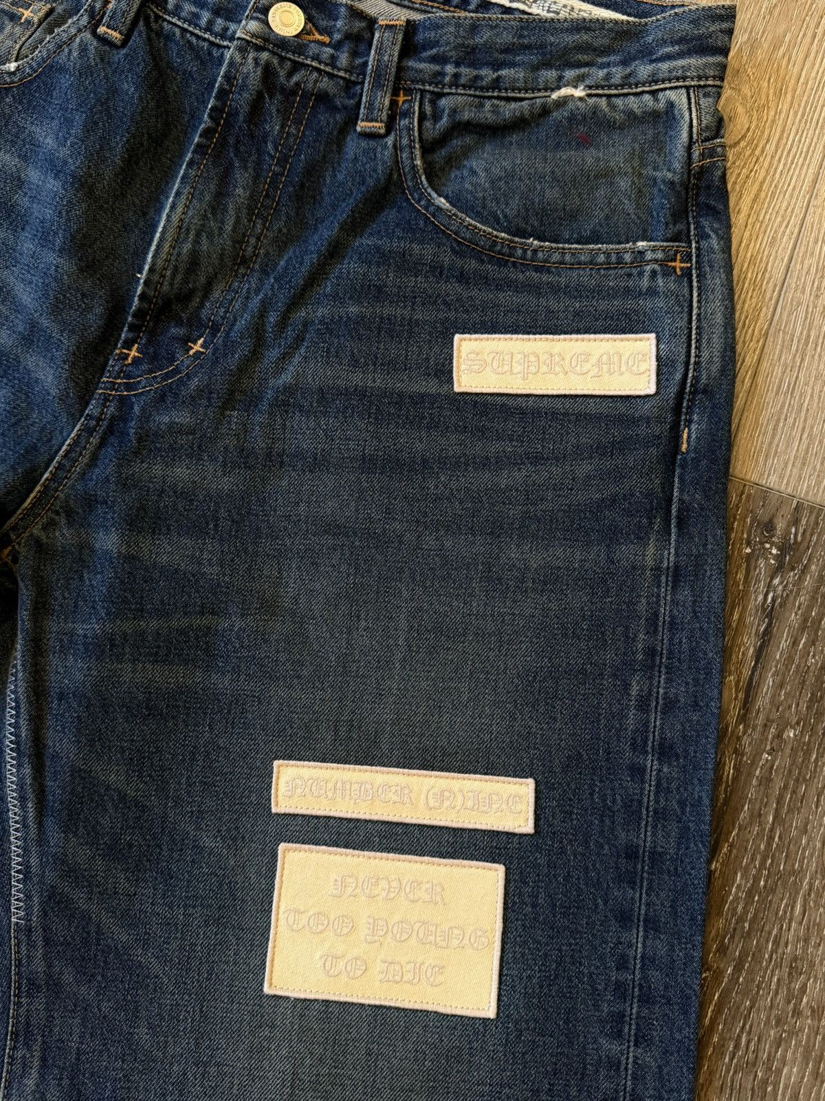 Number (N)ine × Supreme Supreme x Number (N)ine Patch Loose-Fit