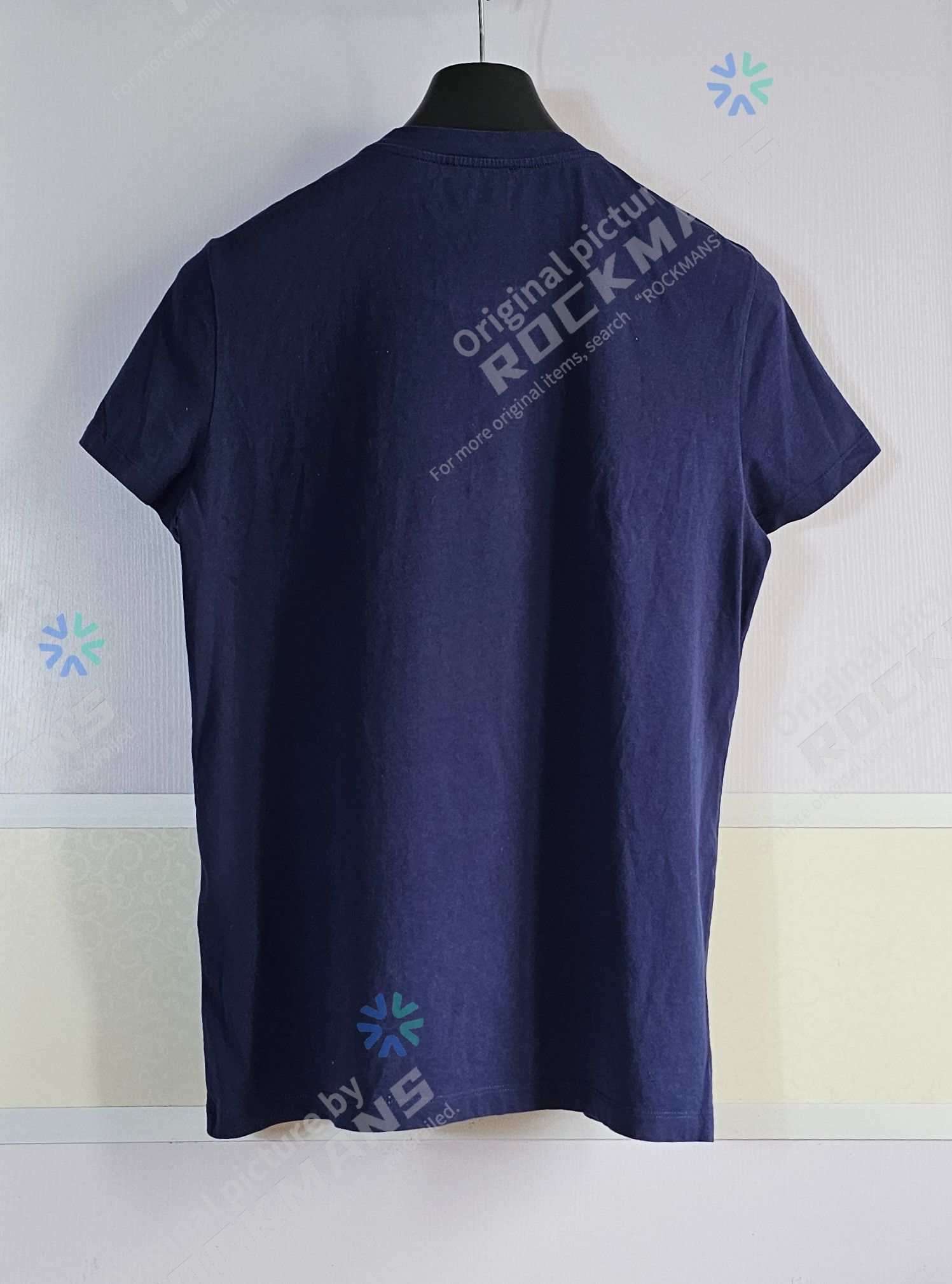 Balmain Balmain Navy Silver Metallic Logo T-Shirt Size M Size US M / EU 48-50 / 2 - 3 Thumbnail