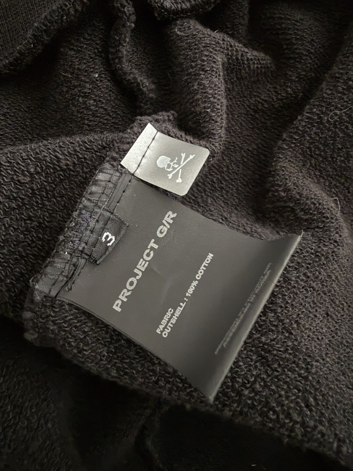Mastermind Japan × PROJECT G/R Project G/R x Mastermind Japan Distressed Zip Hoodie Size US XL / EU 56 / 4 - 7 Thumbnail