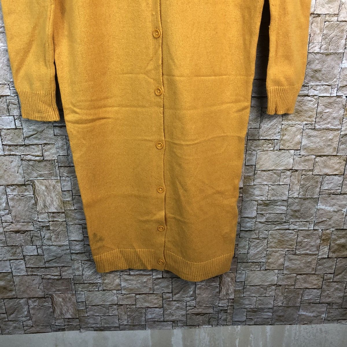 Homespun Knitwear × Undercover × Uniqlo Uniqlo X Undercover Mustard Long Knitwear #A919 Size S / US 4 / IT 40 - 6 Thumbnail