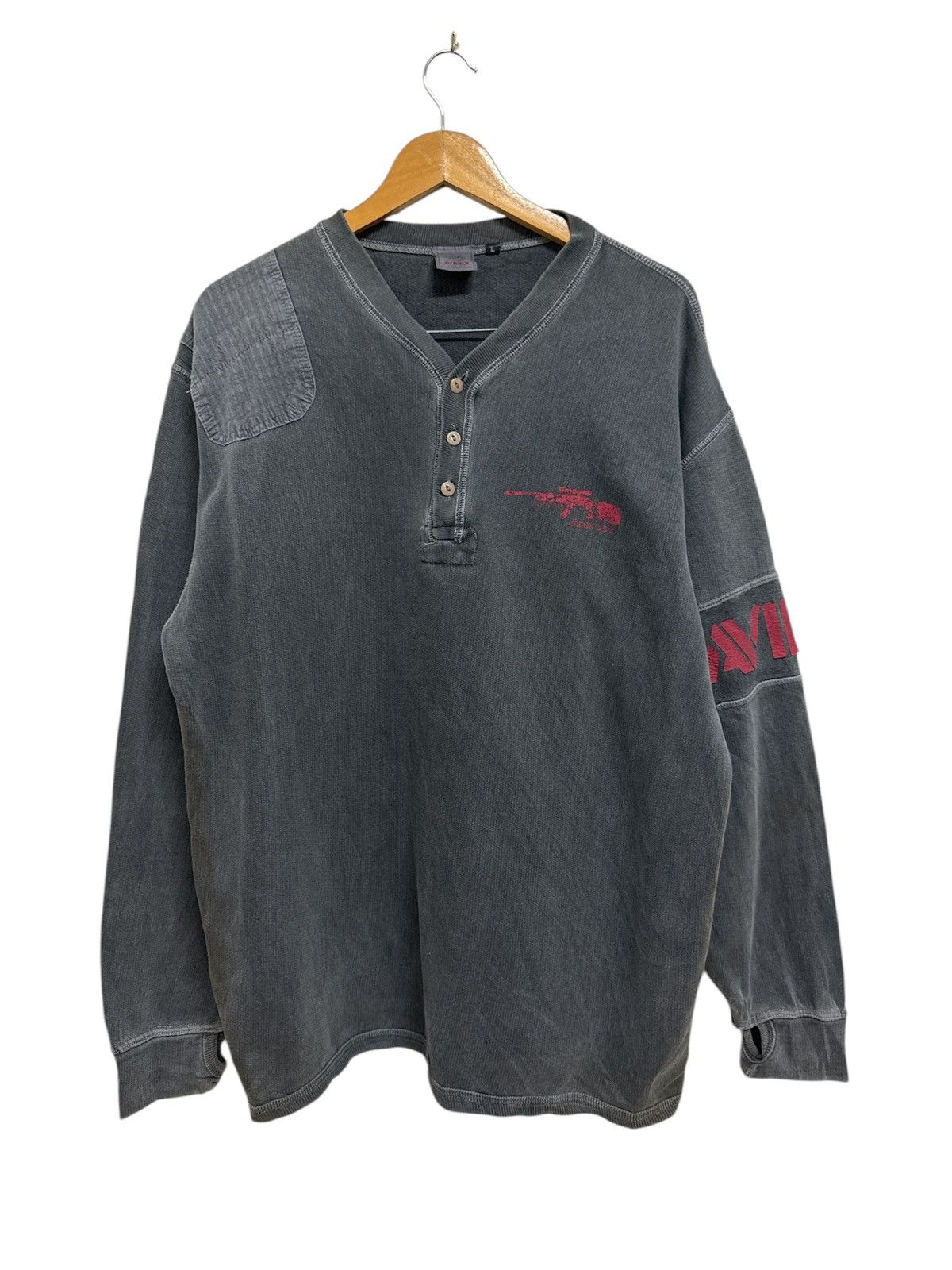 Avirex × Vintage Vintage Avirex USA Sweatshirt Size US L / EU 52-54 / 3 - 1 Thumbnail