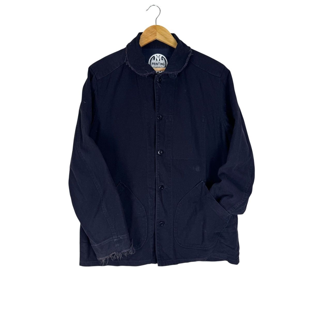Takeo Kikuchi ☀️TAKEO KIKUCHI SHAWL COLLAR USN JACKET Size US L / EU 52-54 / 3 - 1 Thumbnail