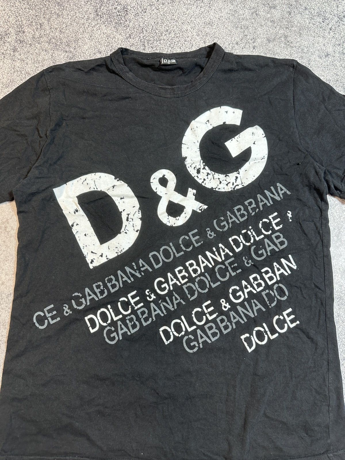 Dolce & Gabbana Y2K D&G Dolce&Gabbana T-shirt Streetwear Style USA Rare Hype Size US L / EU 52-54 / 3 - 2 Thumbnail