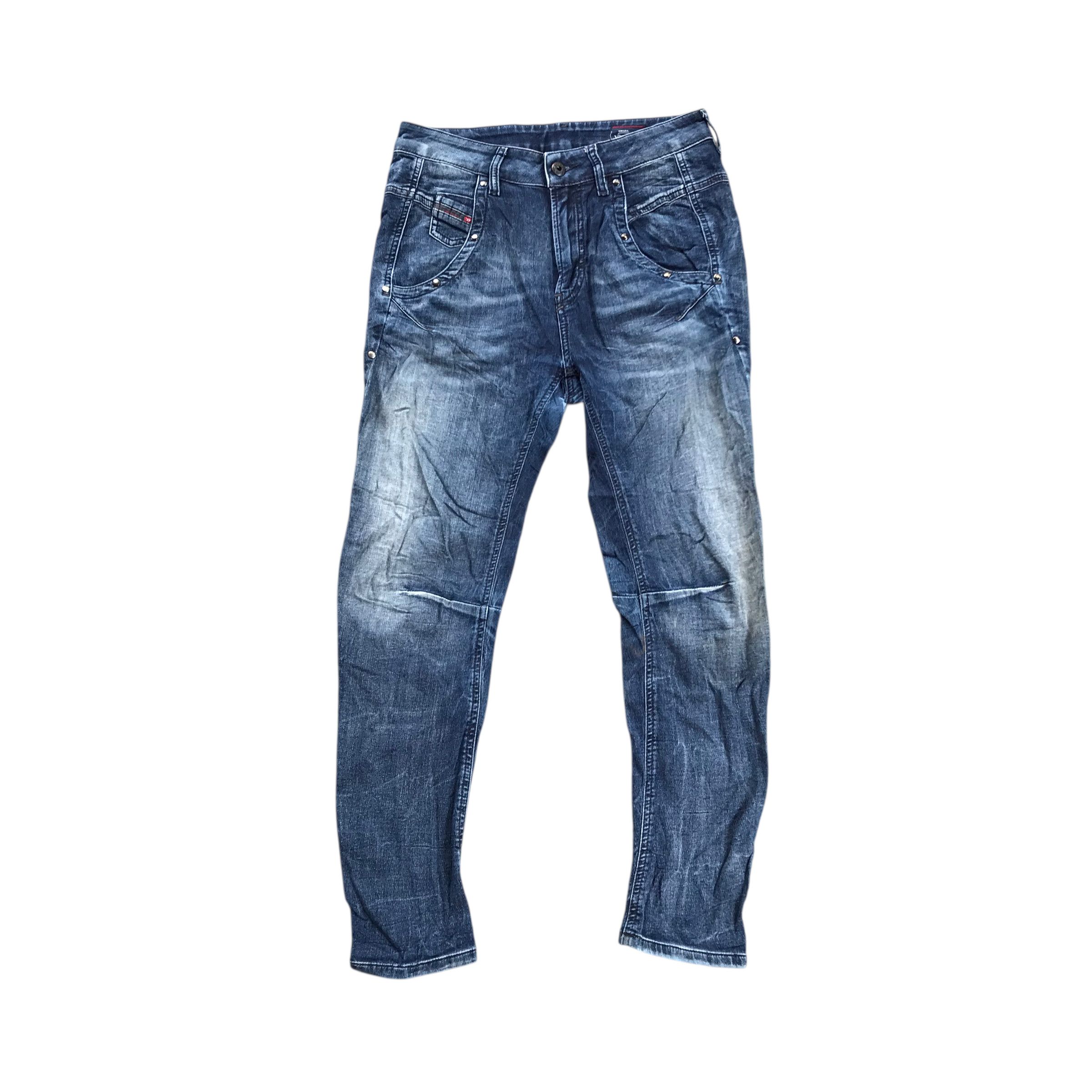 Diesel Diesel Distressed Denim Pants -Rare - Size 28 Size US 28 / EU 44 - 1 Thumbnail
