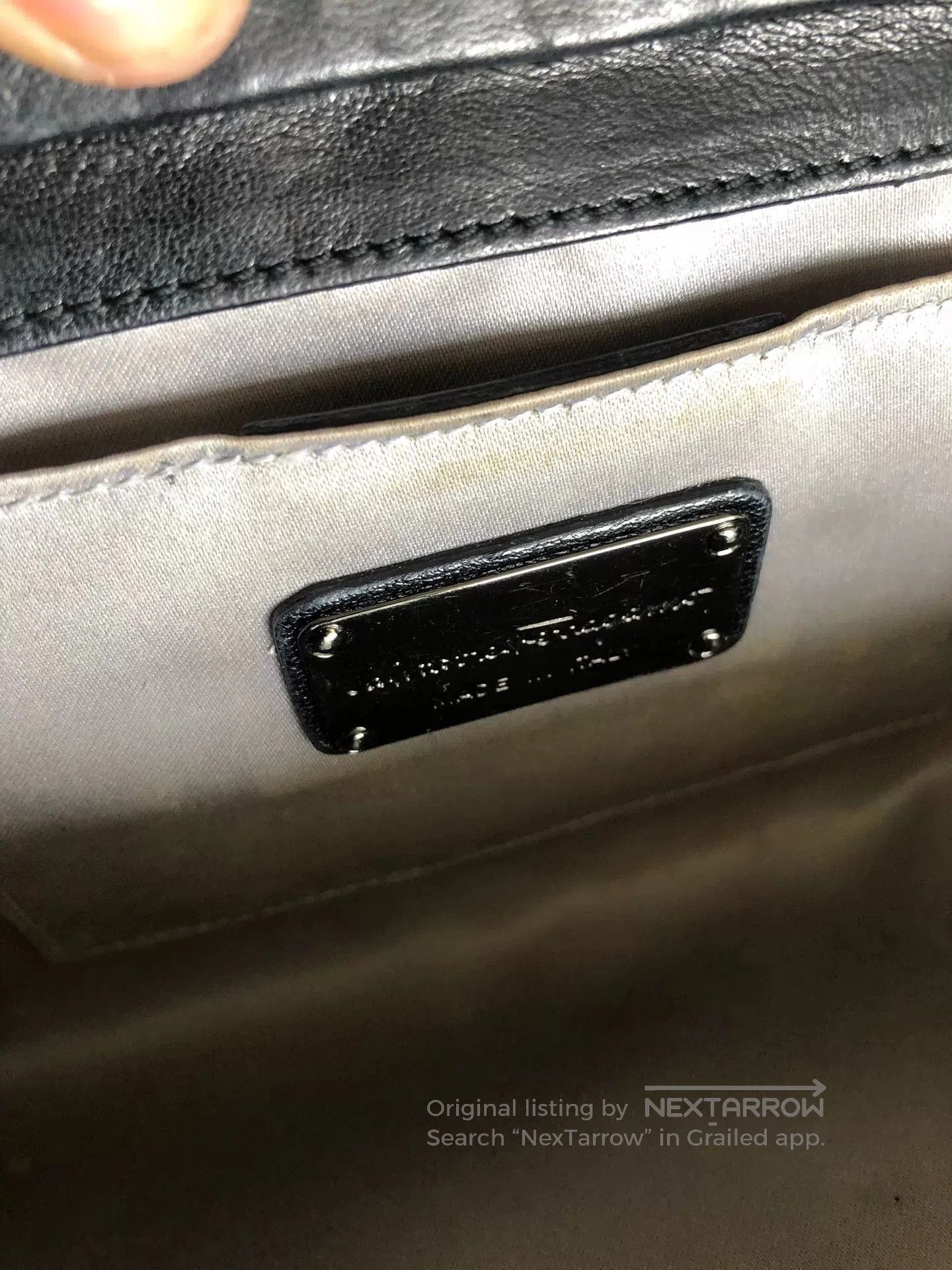 Salvatore Ferragamo Ferragamo Black Silver Diamante Horseshoe Clutch. Size ONE SIZE - 5 Thumbnail