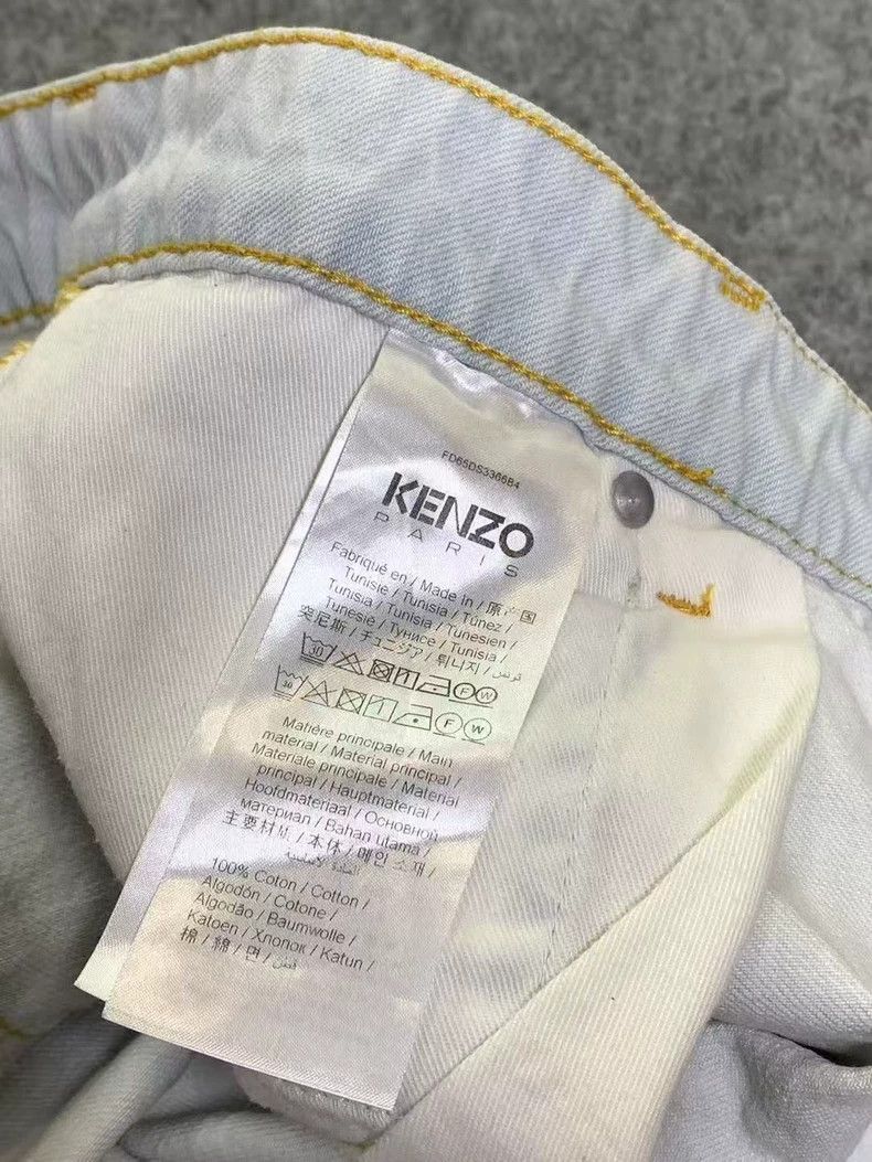 Kenzo KENZO Letter embroidered shorts Size US 30 / EU 46 - 6 Thumbnail