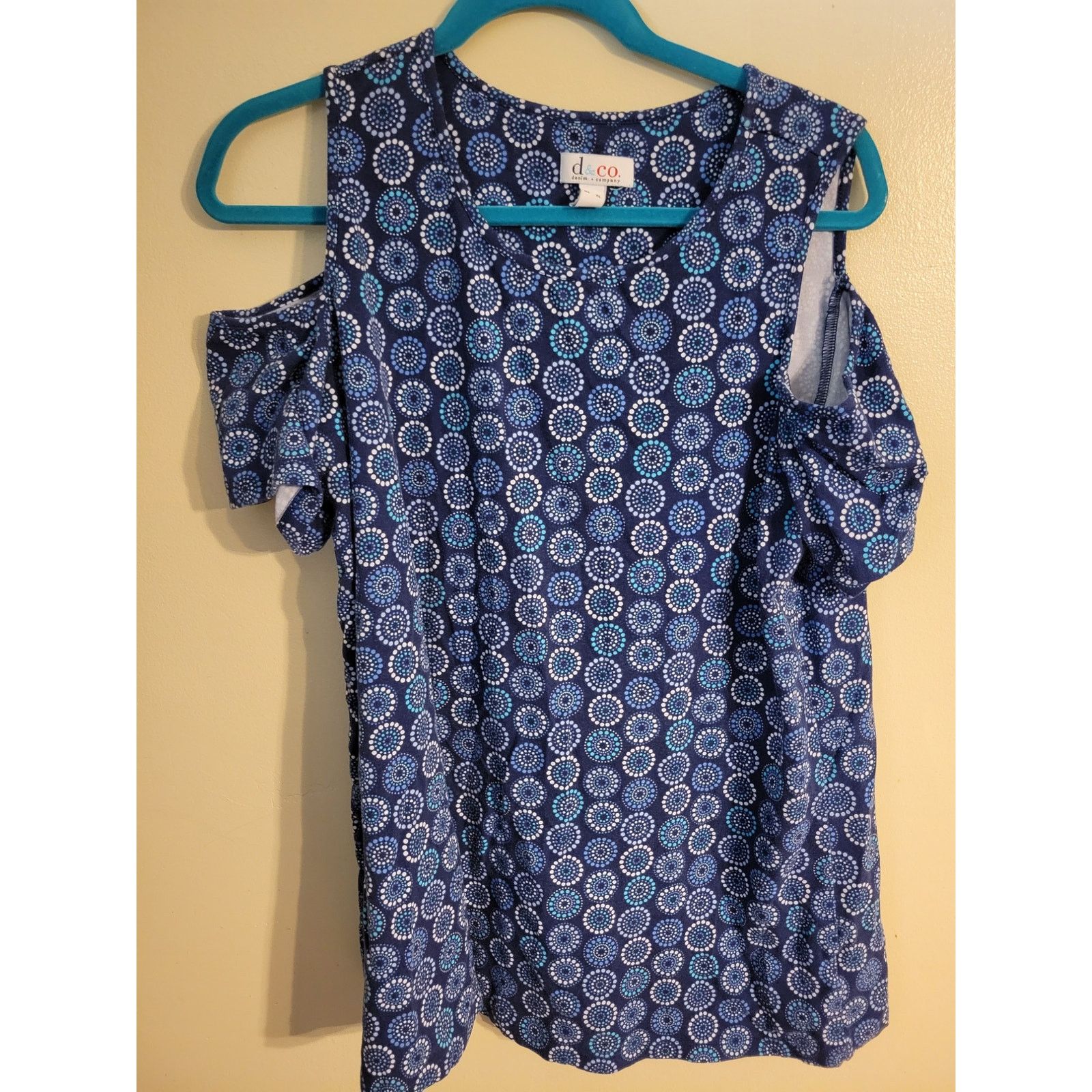 Denim & Co. Denim & Co Blue Top XL Size XL / US 12-14 / IT 48-50 - 4 Thumbnail