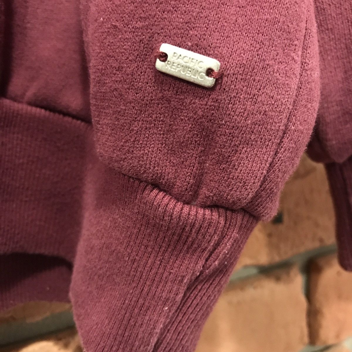 Vintage oversize unisex burgundy crewneck atlanta rugby 90s boxy Size US L / EU 52-54 / 3 - 4 Thumbnail