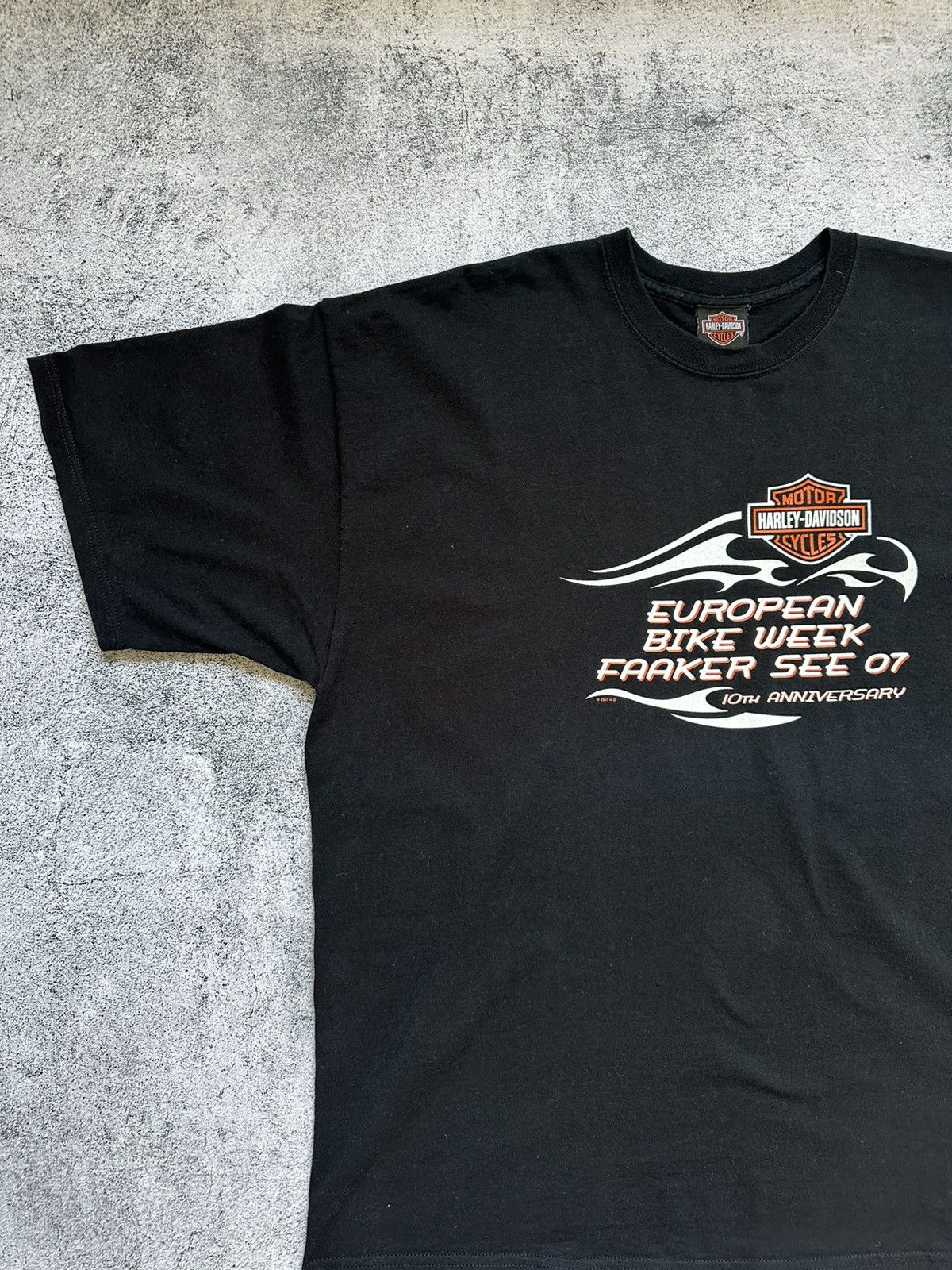 Harley Davidson Vintage Harley Davidson Europe Bike Week T-shirt Size US XXL / EU 58 / 5 - 2 Thumbnail
