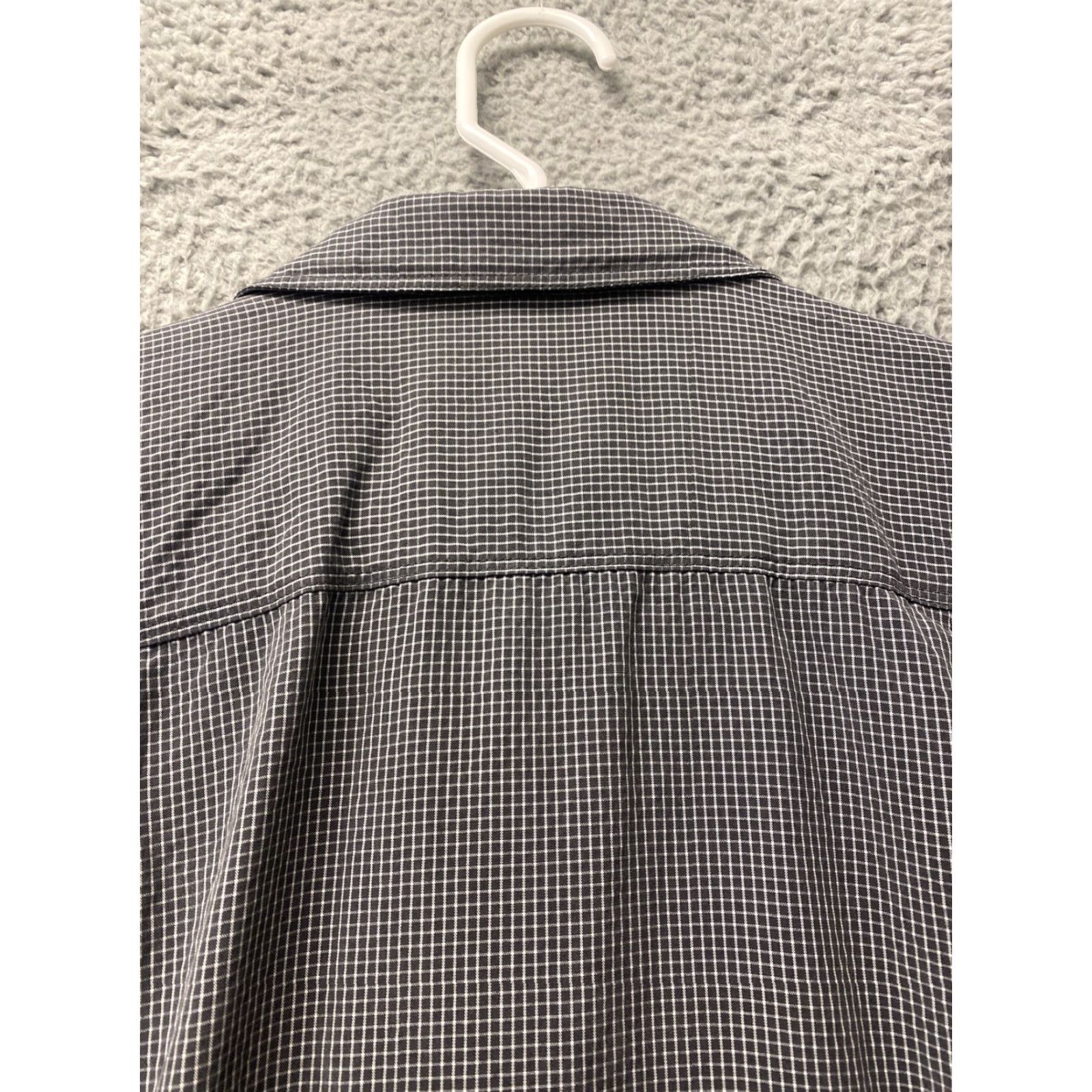 The North Face The North Face Check Button-Up Shirt Mens L Black White Outdoor Casual Size US L / EU 52-54 / 3 - 8 Thumbnail
