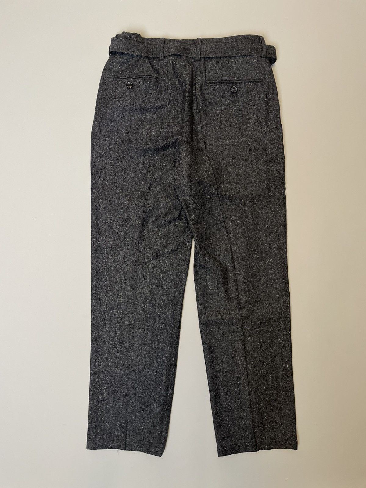 Yves Saint Laurent YSL Rive Gauche by Tom Ford Belted Wide Leg Pants Size US 30 / EU 46 - 3 Thumbnail
