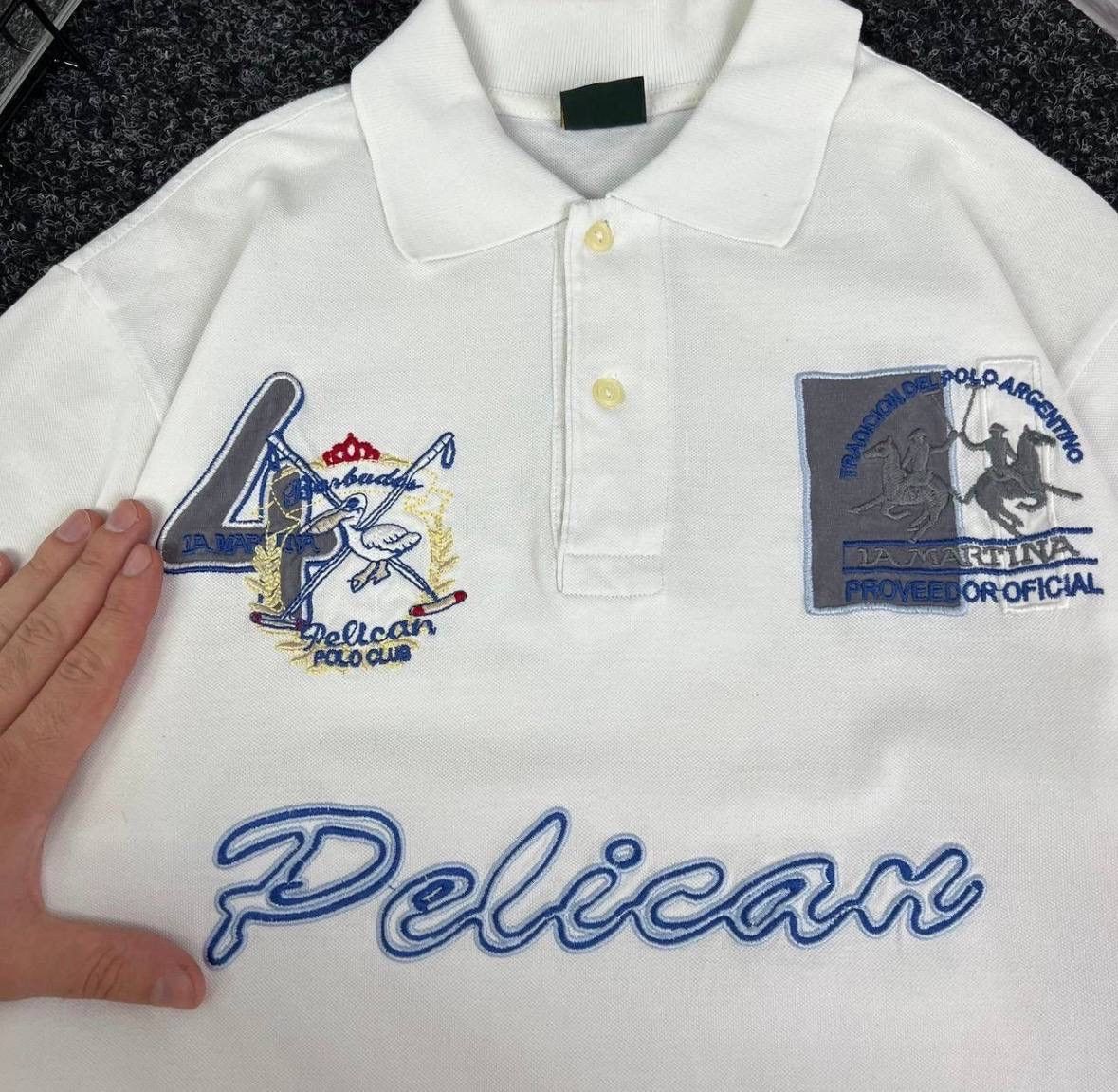 La Martina Rugby La Martina Vintage big logo very rare chief keef style Size US XL / EU 56 / 4 - 3 Thumbnail