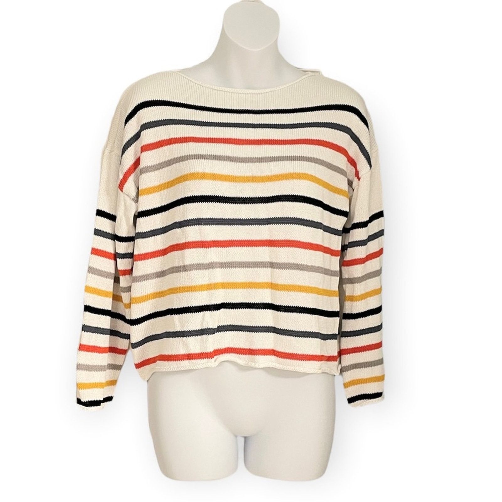 Other NWOT Zesica Bell Sleeve Crop Sweater Size L / US 10 / IT 46 - 2 Thumbnail