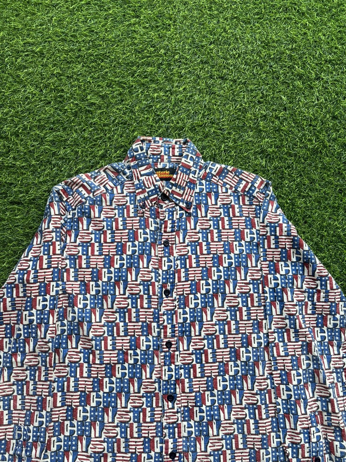 Hysteric Glamour Vintage Hysteric Glamour Full Print Shirt Size US M / EU 48-50 / 2 - 2 Thumbnail