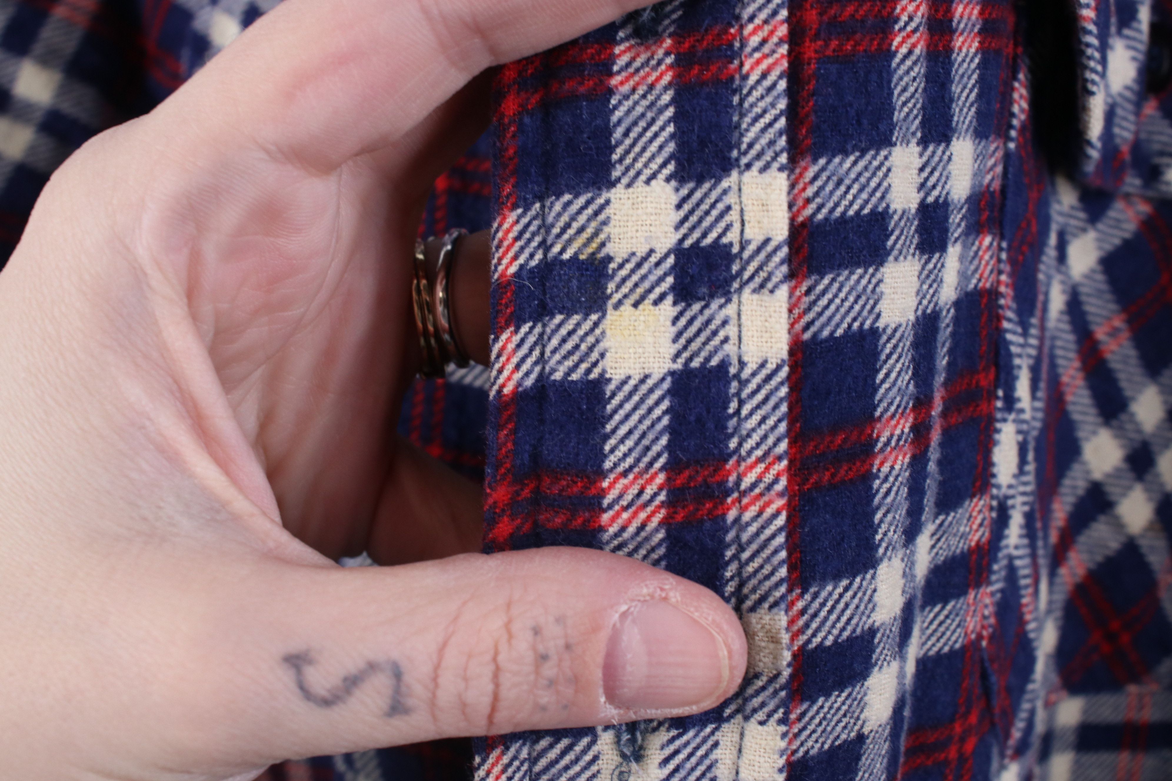 Vintage Vintage 90s Streetwear Button Shirt Jacket Jac Shirt Plaid Size US XXL / EU 58 / 5 - 9 Thumbnail