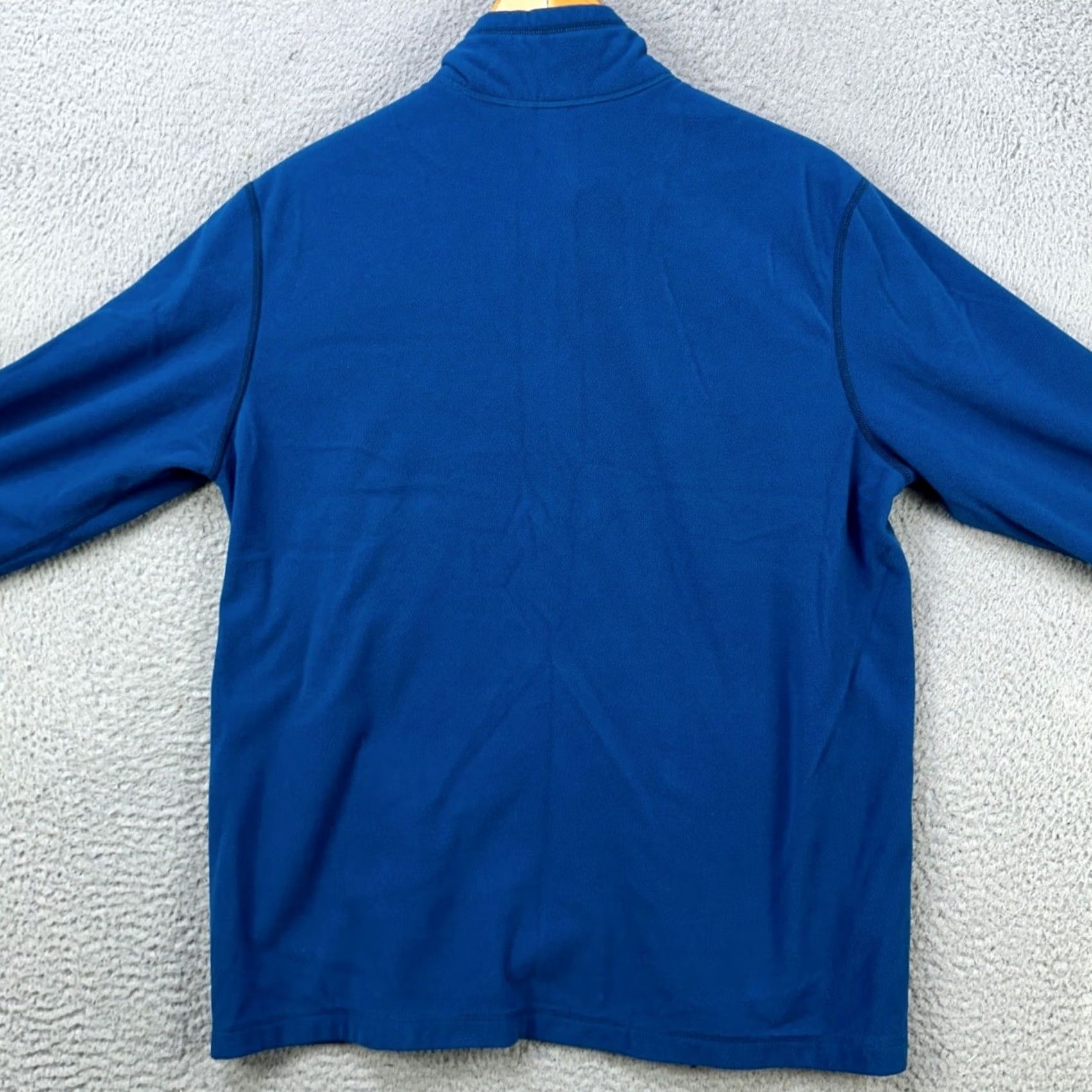 Eddie Bauer Eddie Bauer First Ascent Sweatshirt Fleece Men Large Blue Half Zip Logo Pullover - Mens - Pre-Owned Excellent Condition Size US L / EU 52-54 / 3 - 2 Thumbnail