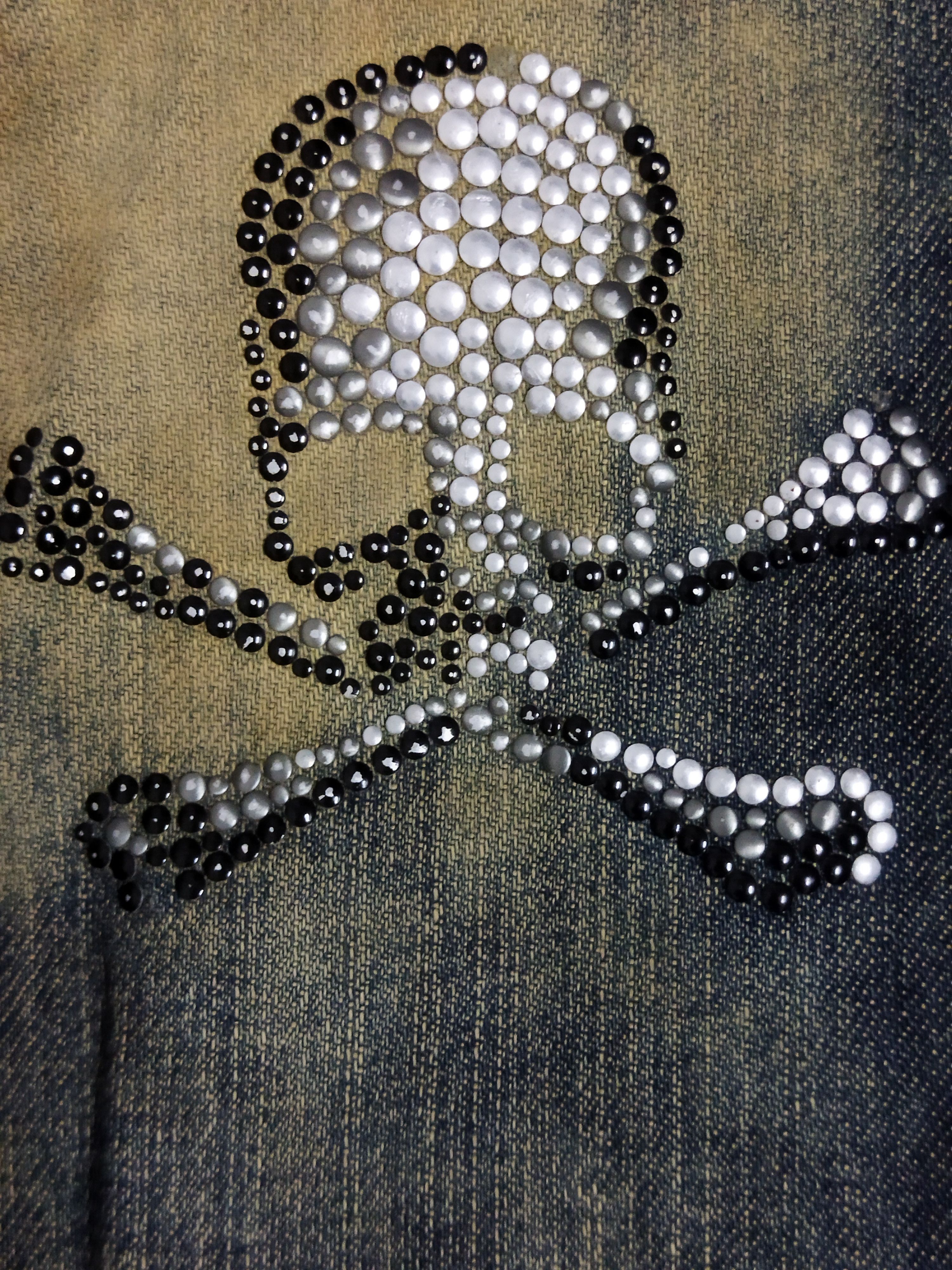 semanticdesign Semantic Design Skull Jeans Size US 31 - 4 Thumbnail