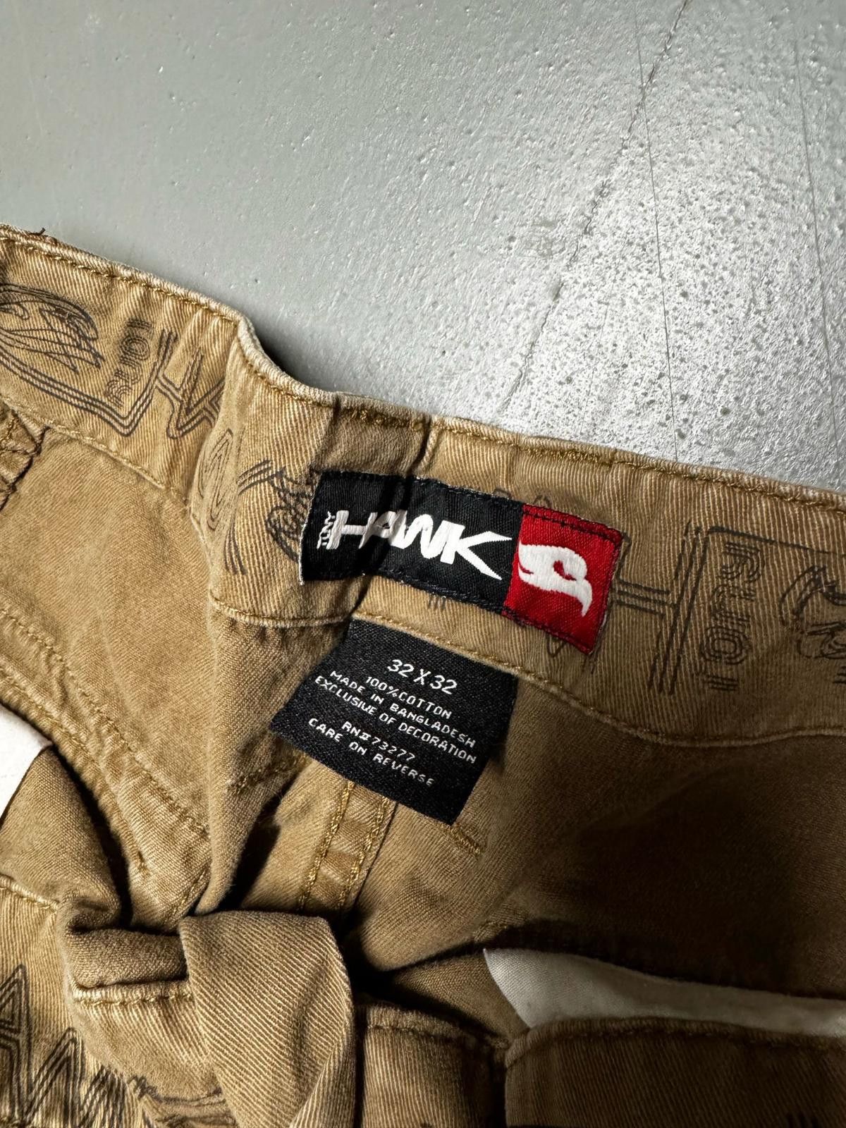 Hawk Hawk Cargo Pants - Comfortable Utility Wear Size US 32 / EU 48 - 4 Thumbnail