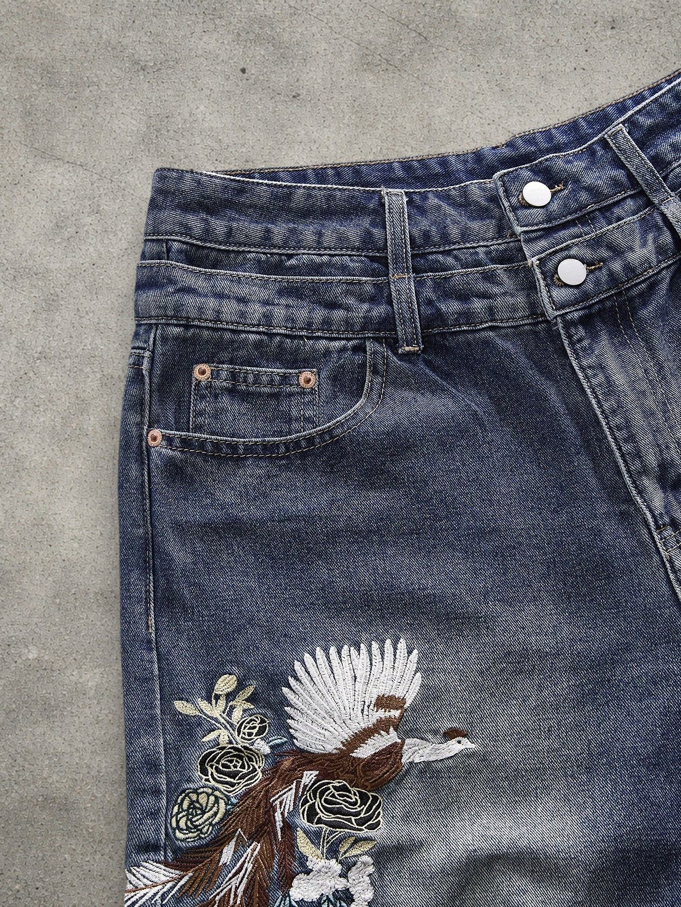Vintage Retro jeans shorts Size US 32 / EU 48 - 4 Thumbnail