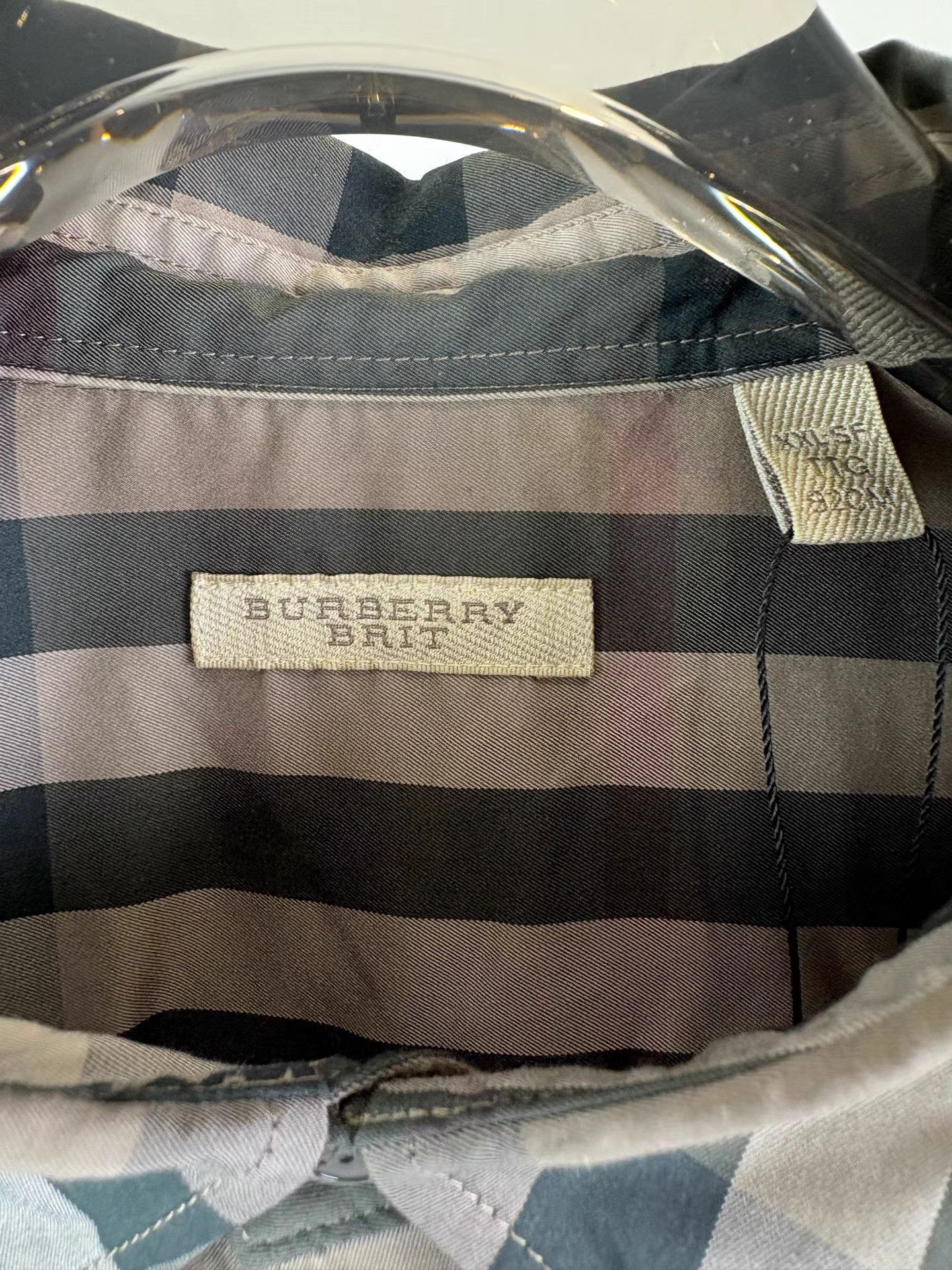 Burberry BURBERRY Checked Long Sleeve Shirt K1 Size US XXL / EU 58 / 5 - 3 Thumbnail