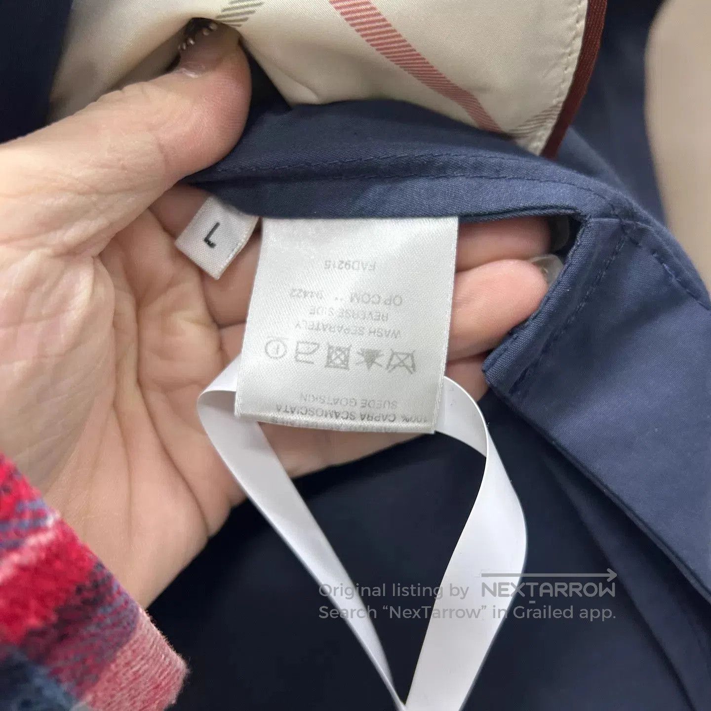 Loro Piana Blue Light Jacket Size L. Size US L / EU 52-54 / 3 - 4 Thumbnail
