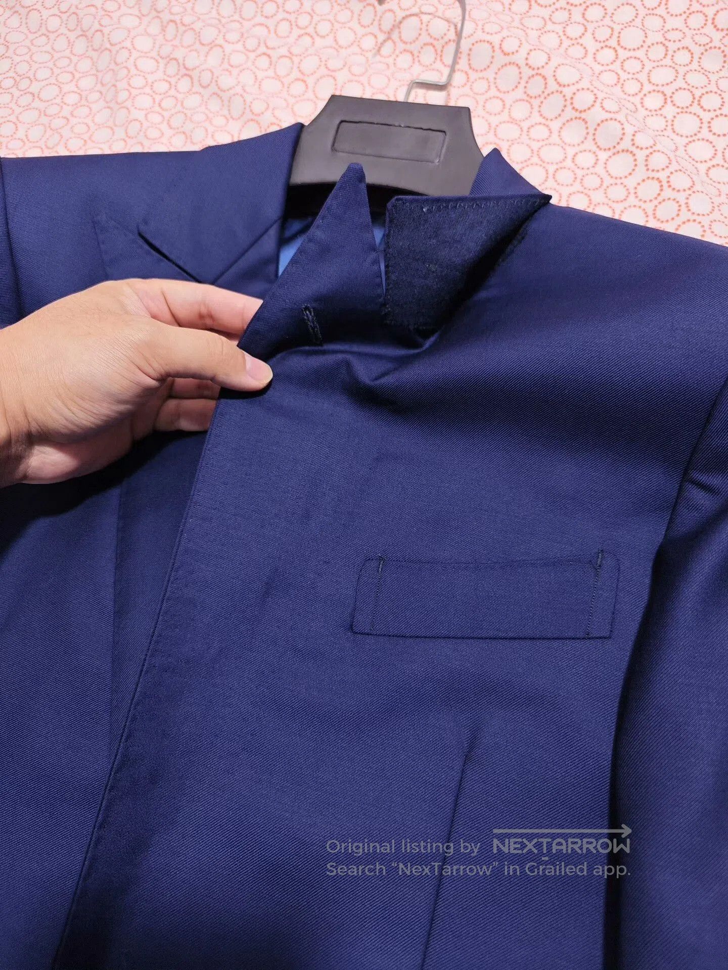 Japanese Brand Custom Italian Wool-Linen Blend Suit. Size US XS / EU 42 / 0 - 6 Thumbnail
