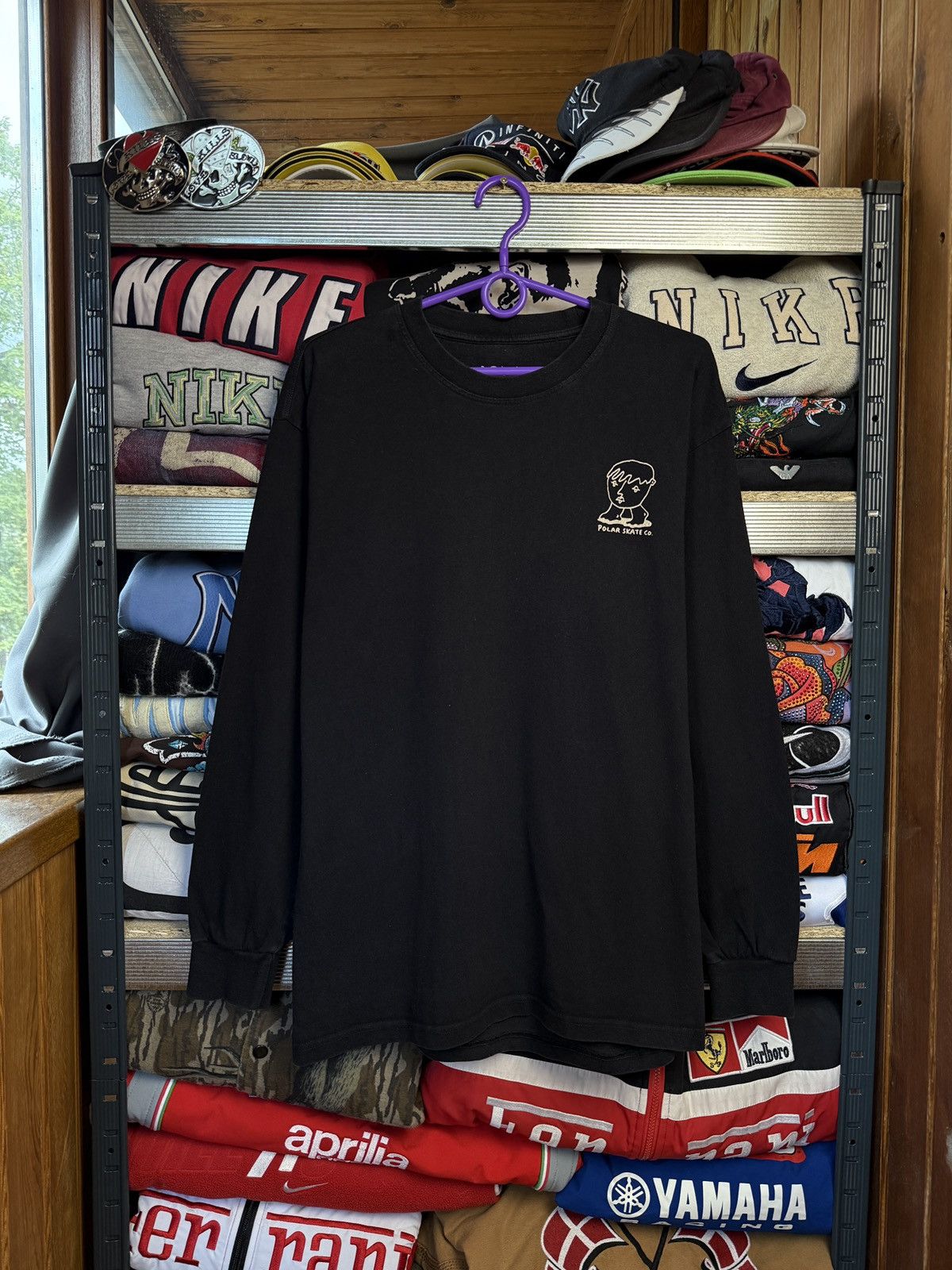 Polar Skate Co. Crazy Polar long sleeve shirt Size US M / EU 48-50 / 2 - 2 Thumbnail