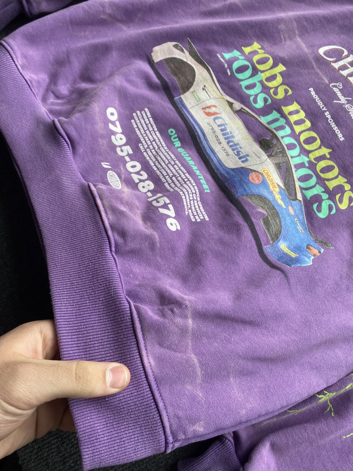 Other 🔥Childish Racing Motors Purple oversized hoodie punk opium Size US XS / EU 42 / 0 - 15 Thumbnail