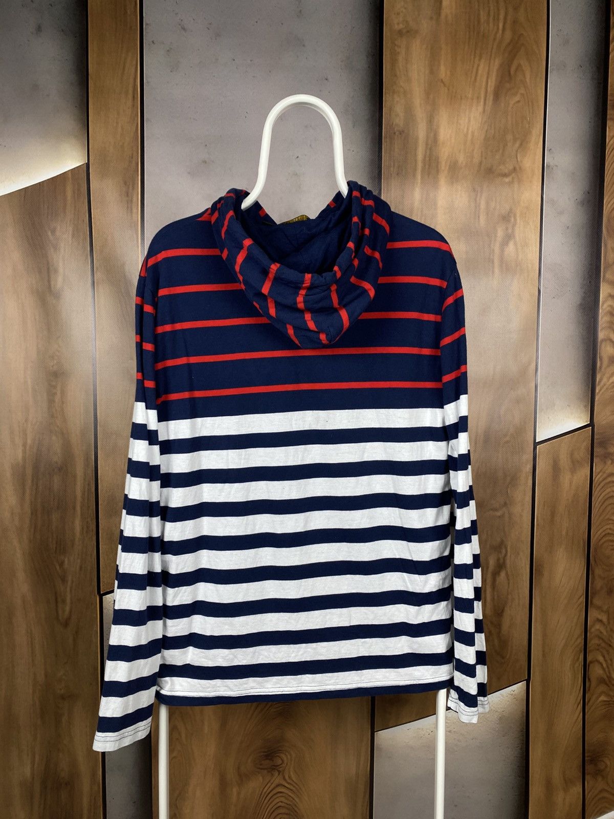 Polo Ralph Lauren 🎠Vintage Hoodie Polo Ralph Lauren Striped Luxury VTG Tee🎠 Size US M / EU 48-50 / 2 - 10 Thumbnail