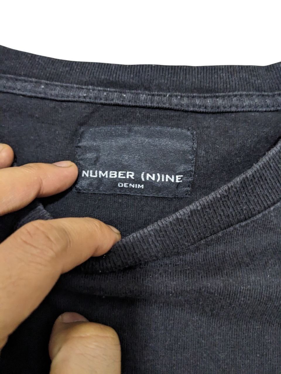 Number (N)ine KURT COBAIN NUMBER NINE WITH NIRVANA FONT GRUNGE GARAGE TEE Size US L / EU 52-54 / 3 - 7 Thumbnail