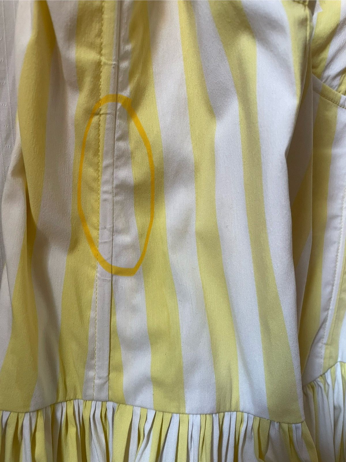Vintage Vintage Cotton Stripe Dress Size M / US 6-8 / IT 42-44 - 14 Thumbnail