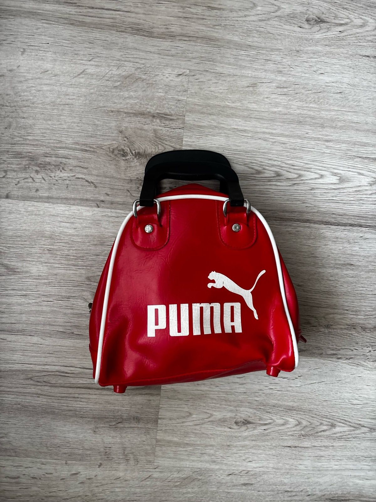 Puma Puma Retro Bowling Style Mini Womens Bag Red Handbag y2k Size ONE SIZE - 1 Thumbnail