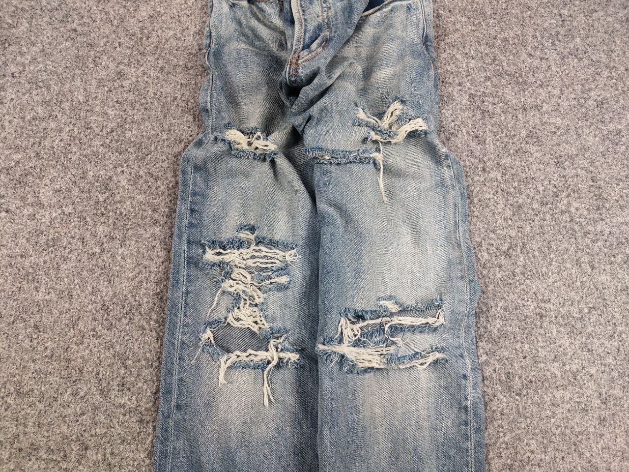 MNML Mnml Design Distressed Denim Jeans Y2K Vintage Japan Style Size US 32 / EU 48 - 5 Thumbnail