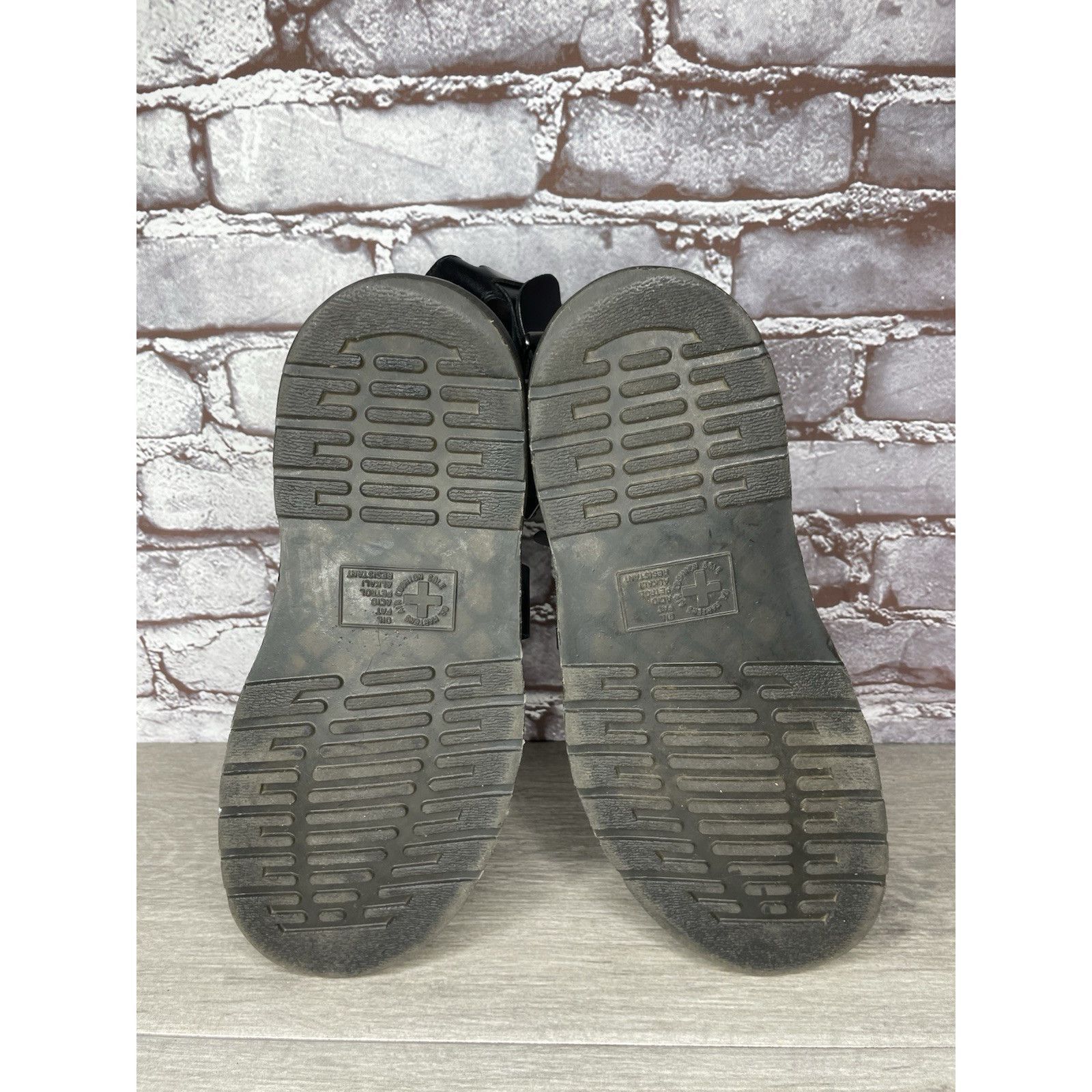 Dr. Martens Dr. Martens Geraldo Black Leather Strap Gladiator Wedge Sand Size US 9 / EU 42 - 19 Thumbnail