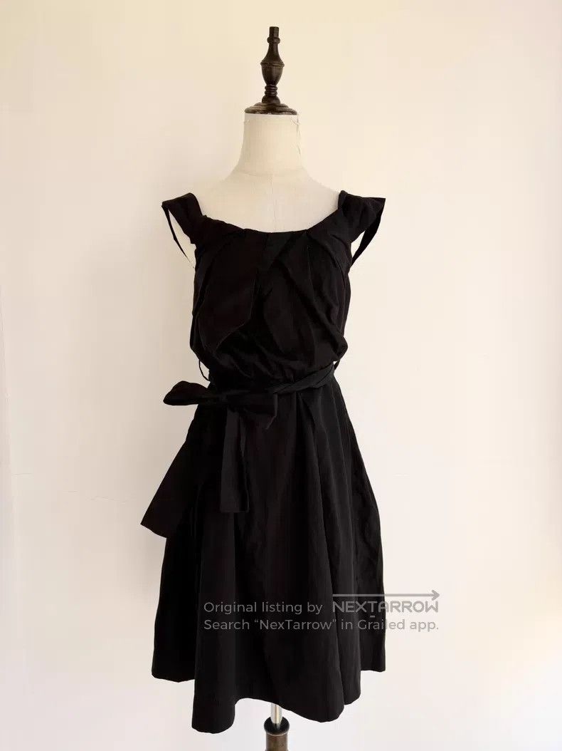 Vivienne Westwood Vivienne Westwood Black irregular cutout dress vest dress Size S / US 4 / IT 40 - 2 Thumbnail