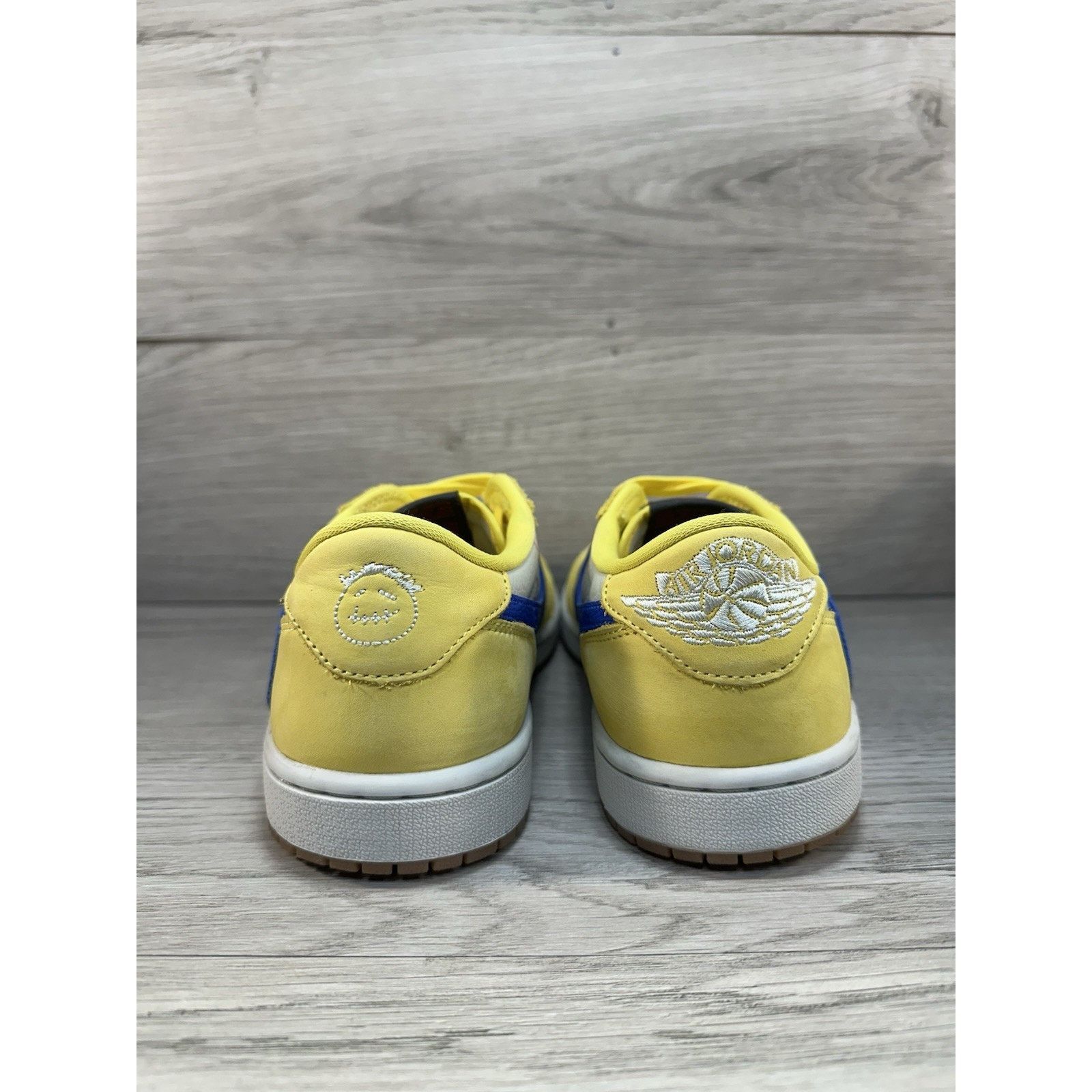 Jordan Brand × Travis Scott Travis Scott x Air Jordan 1 Retro Low Canary - Size 9w/7.5m Size US 9 / IT 39 - 5 Thumbnail